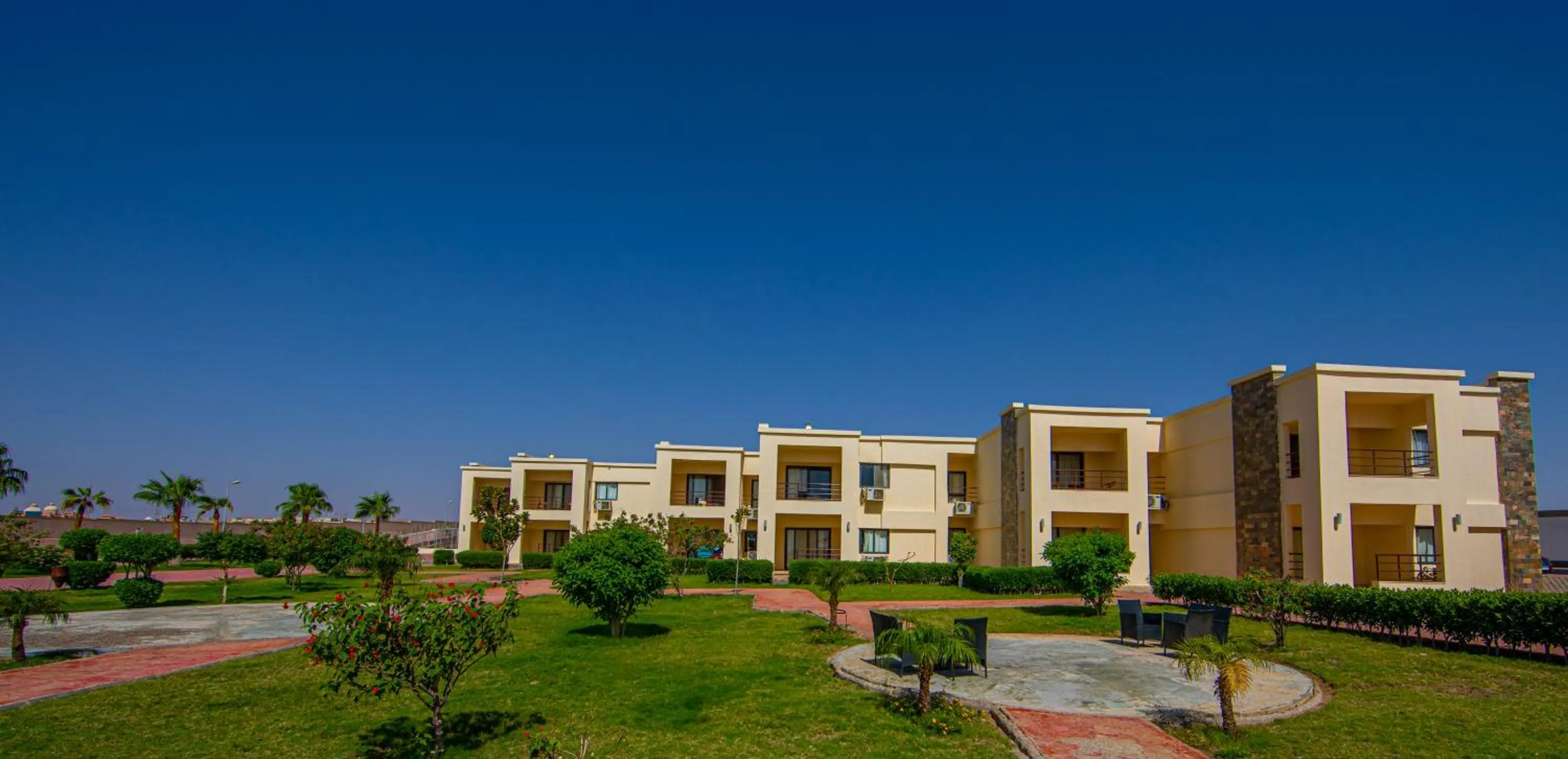 Garden in New Eagles Aqua Park Resort