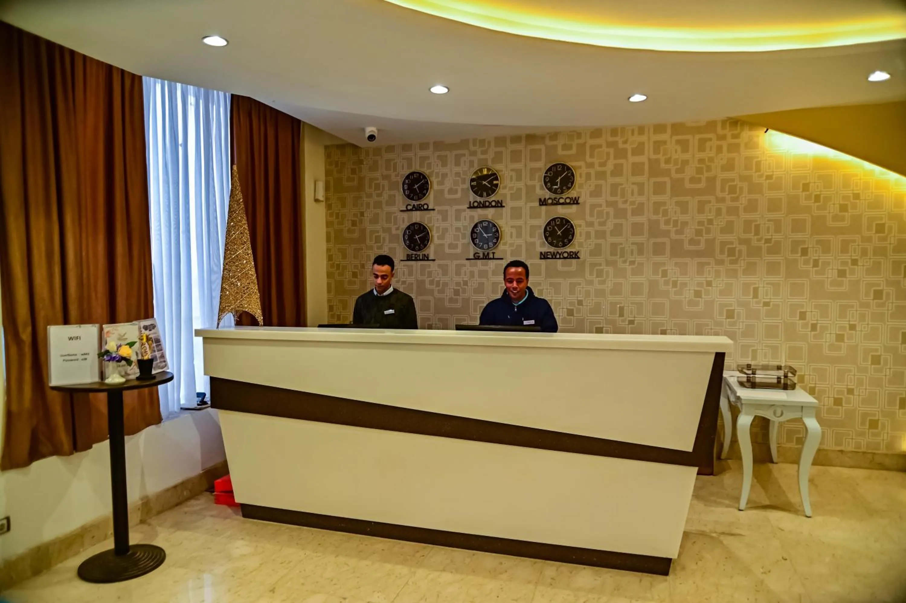 Lobby or reception in New Eagles Aqua Park Resort