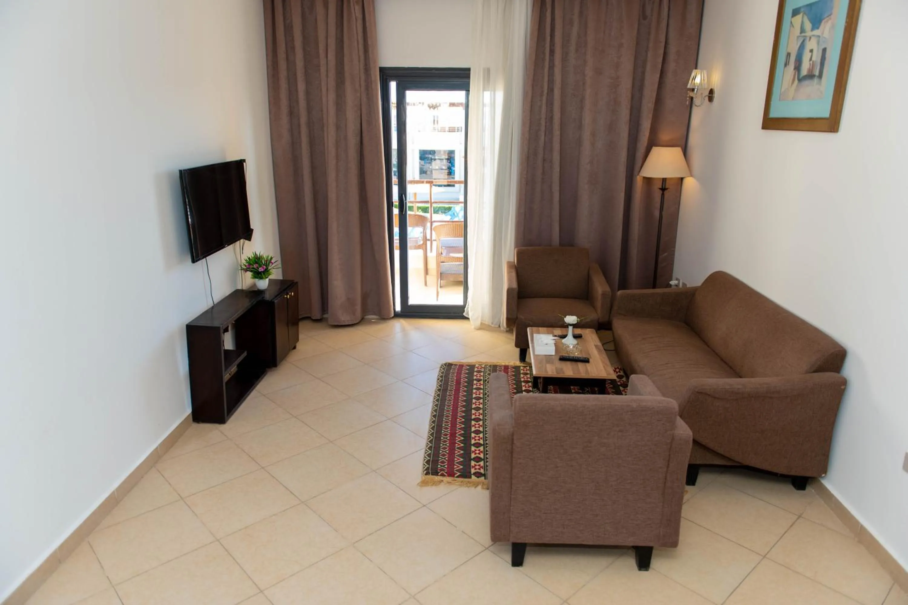 Living room in New Eagles Aqua Park Resort