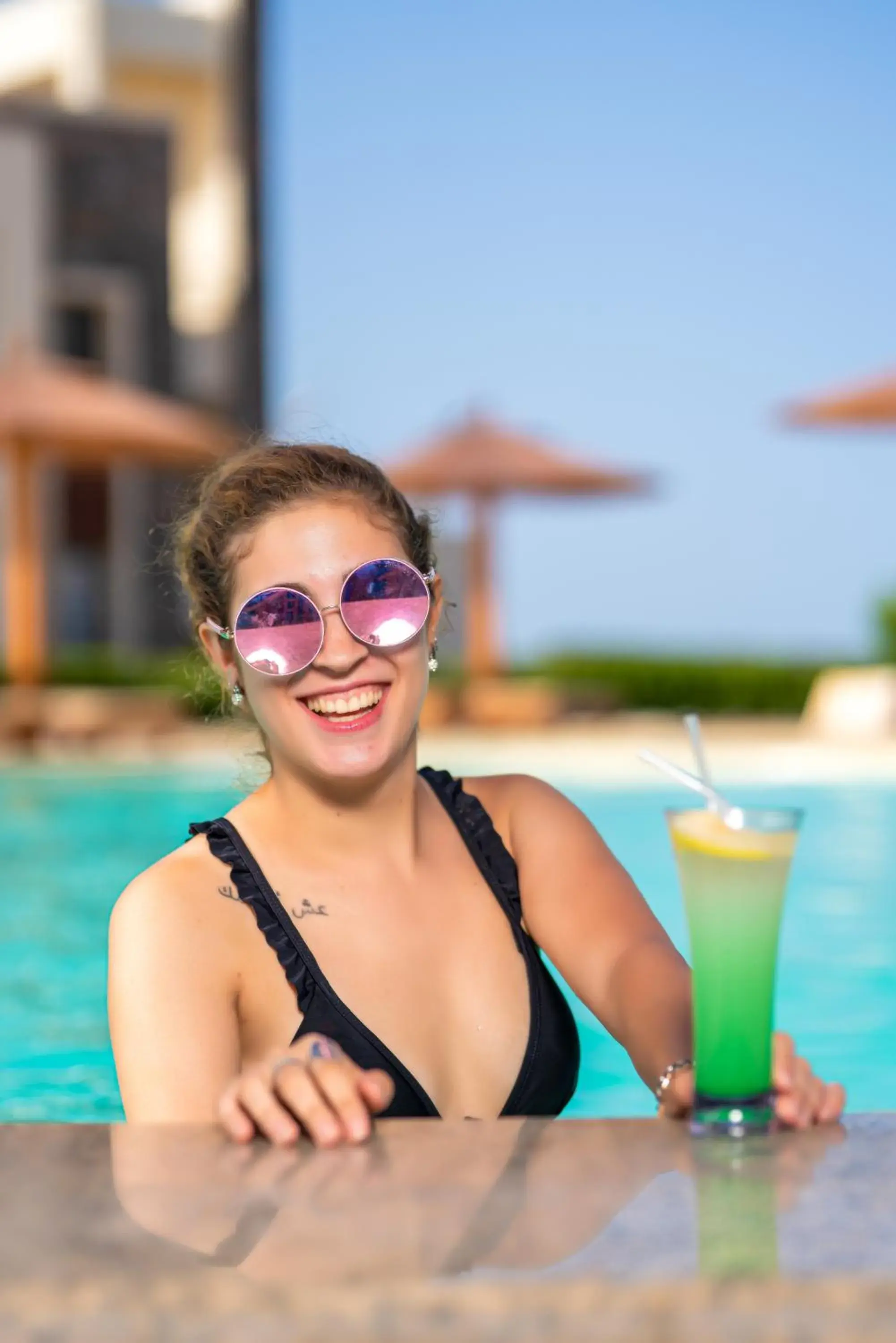 Swimming pool in New Eagles Aqua Park Resort Swimming pool in New Eagles Aqua Park Resort