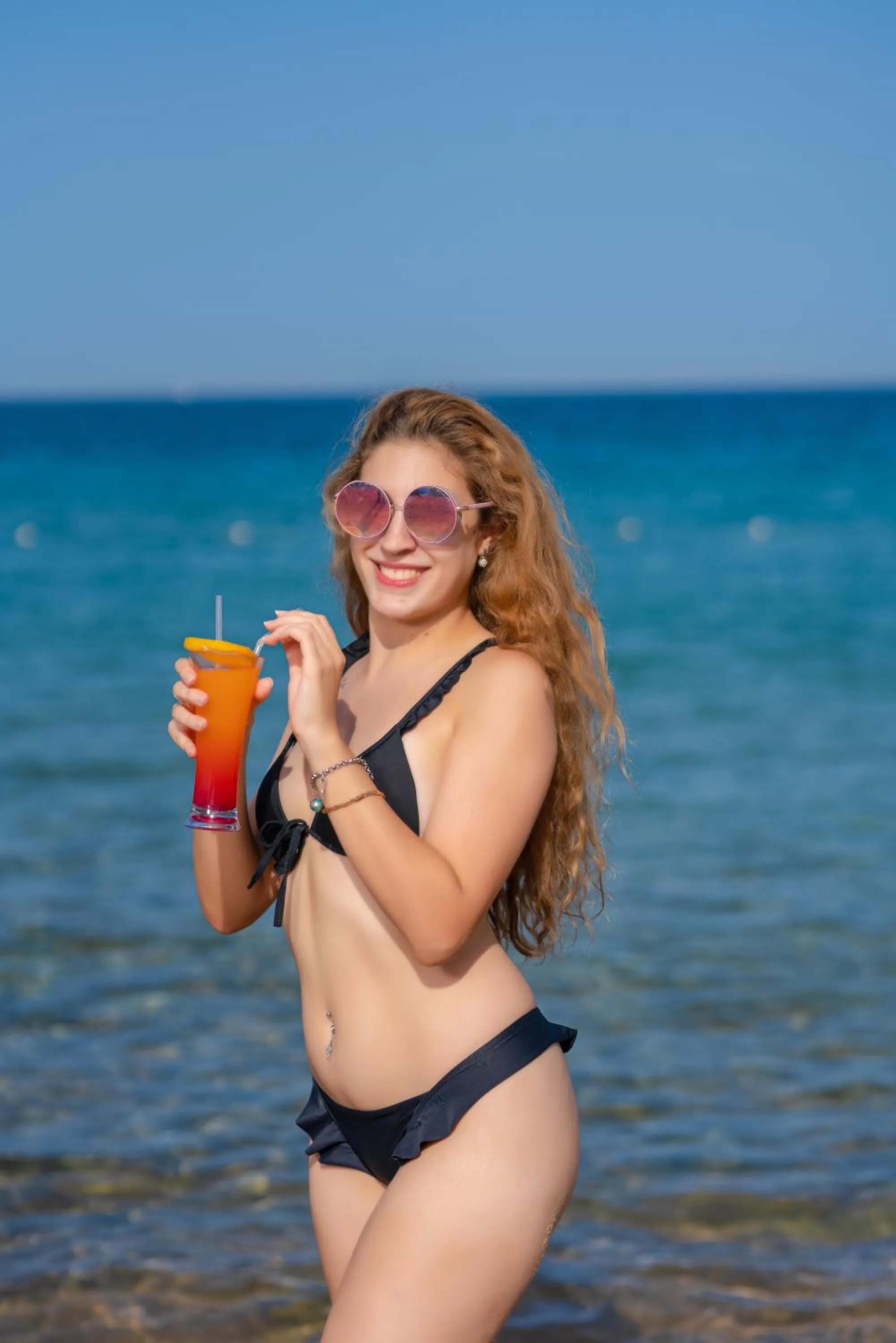 People in New Eagles Aqua Park Resort