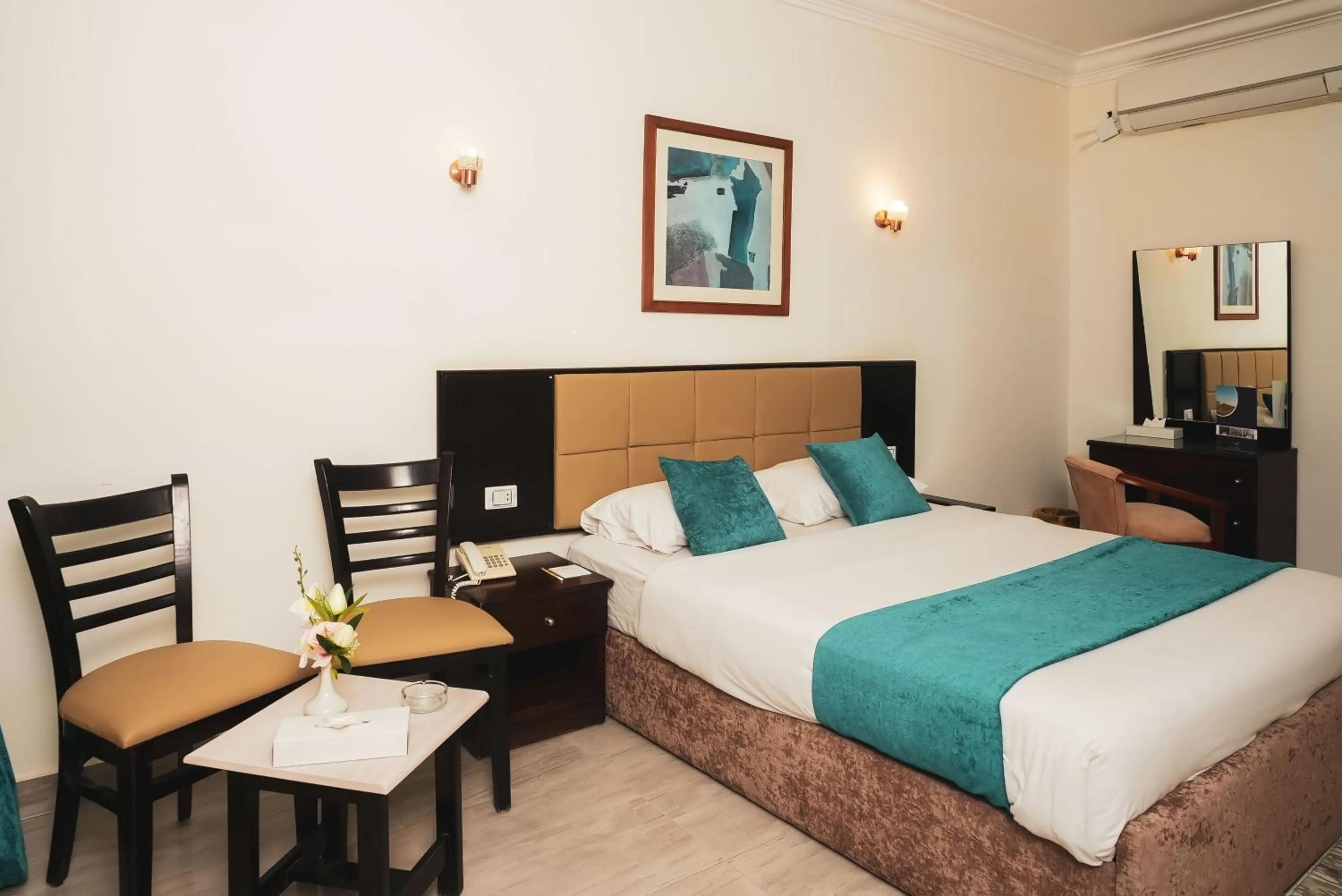 Bed in New Eagles Aqua Park Resort