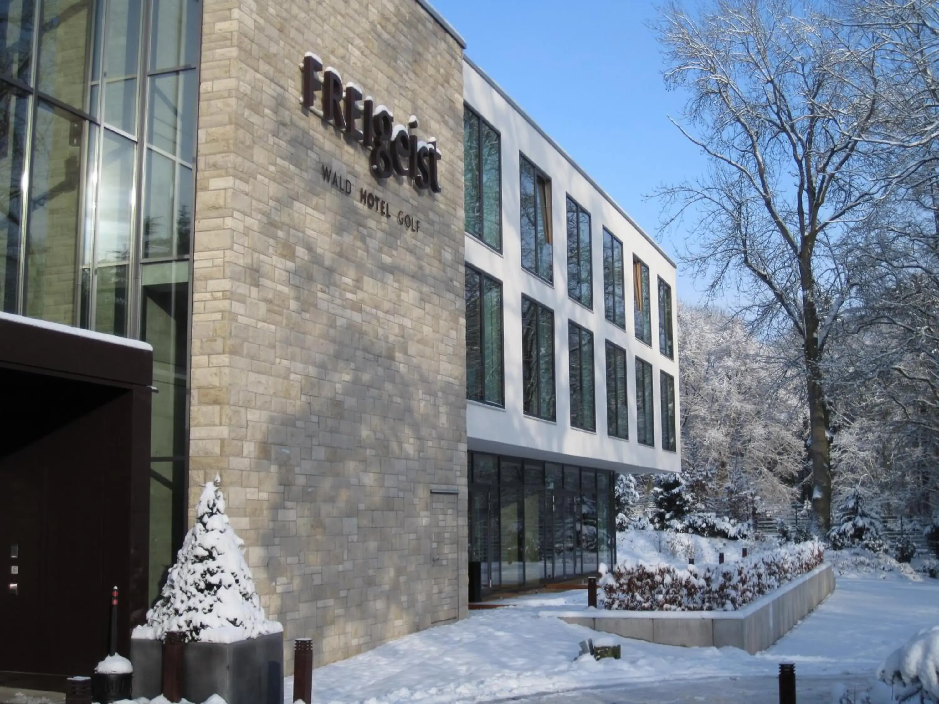 Facade/entrance, Winter in FREIgeist Northeim