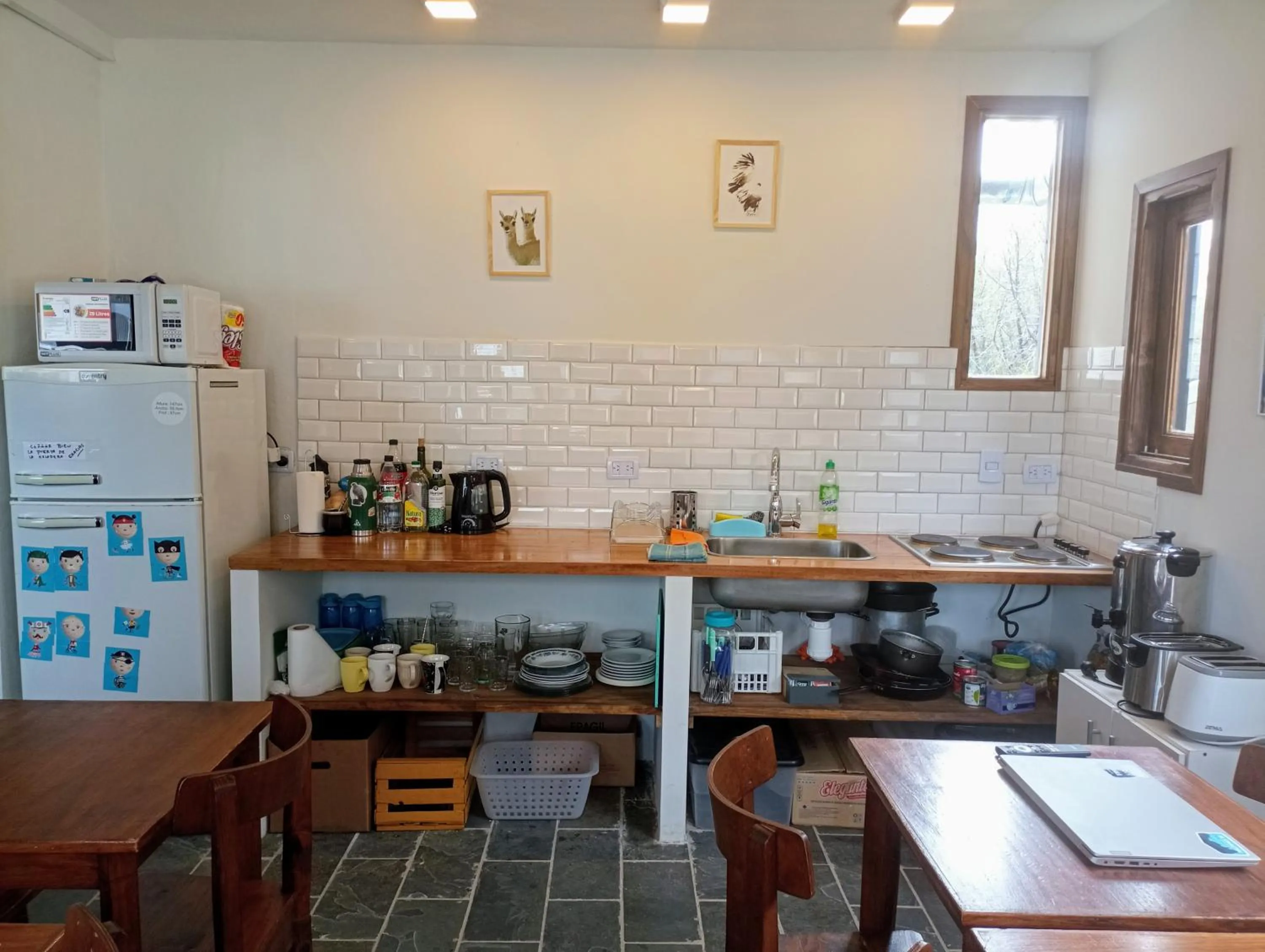 Kitchen or kitchenette in Posada San Antonio