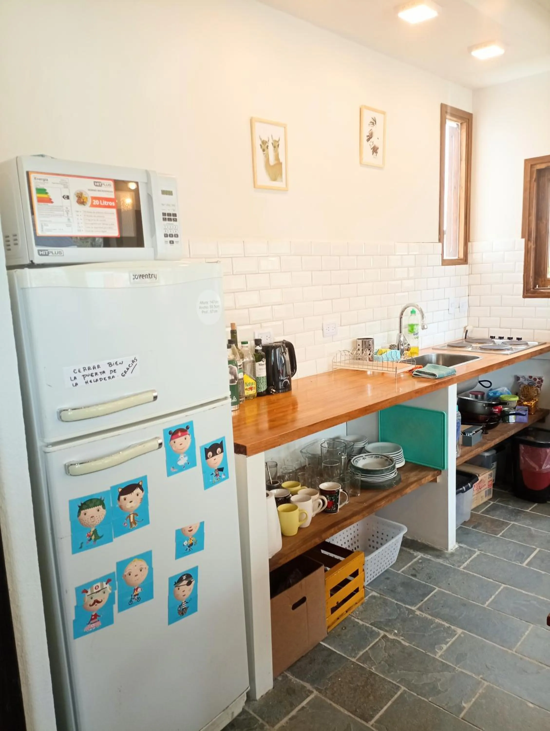 Kitchen or kitchenette in Posada San Antonio