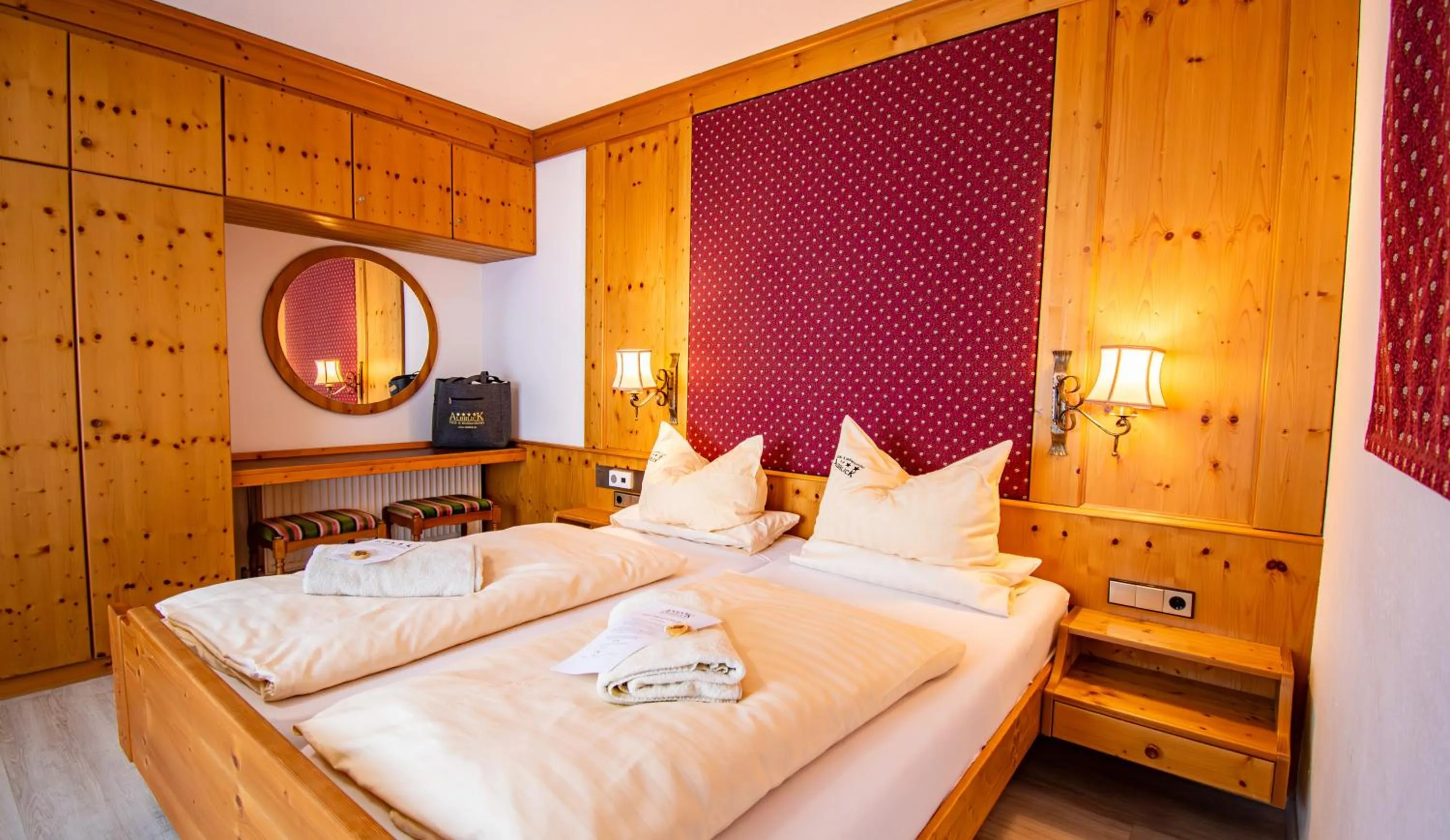 Photo of the whole room, Bed in Vital- und Wellnesshotel Albblick
