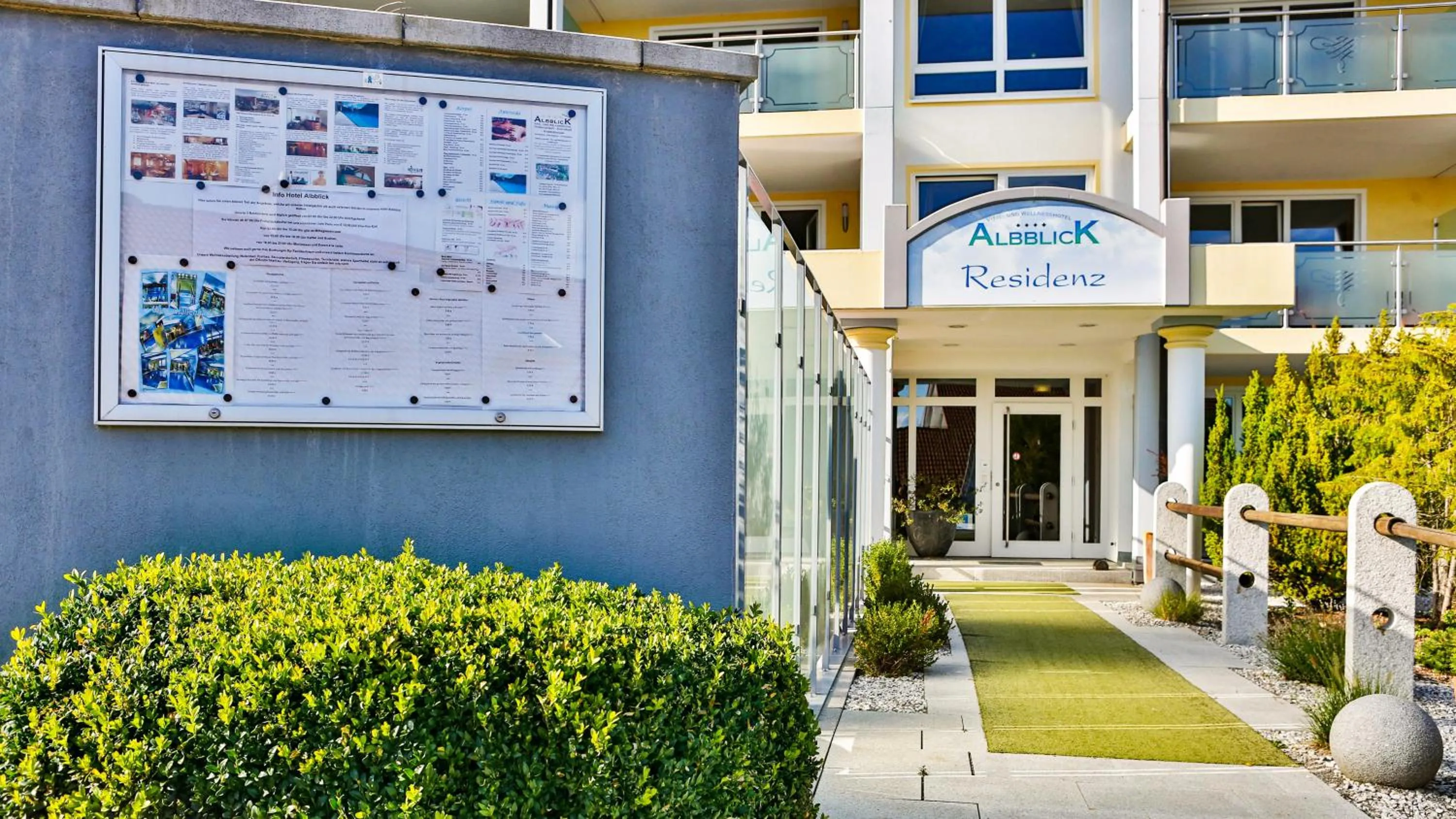 Property building in Vital- und Wellnesshotel Albblick