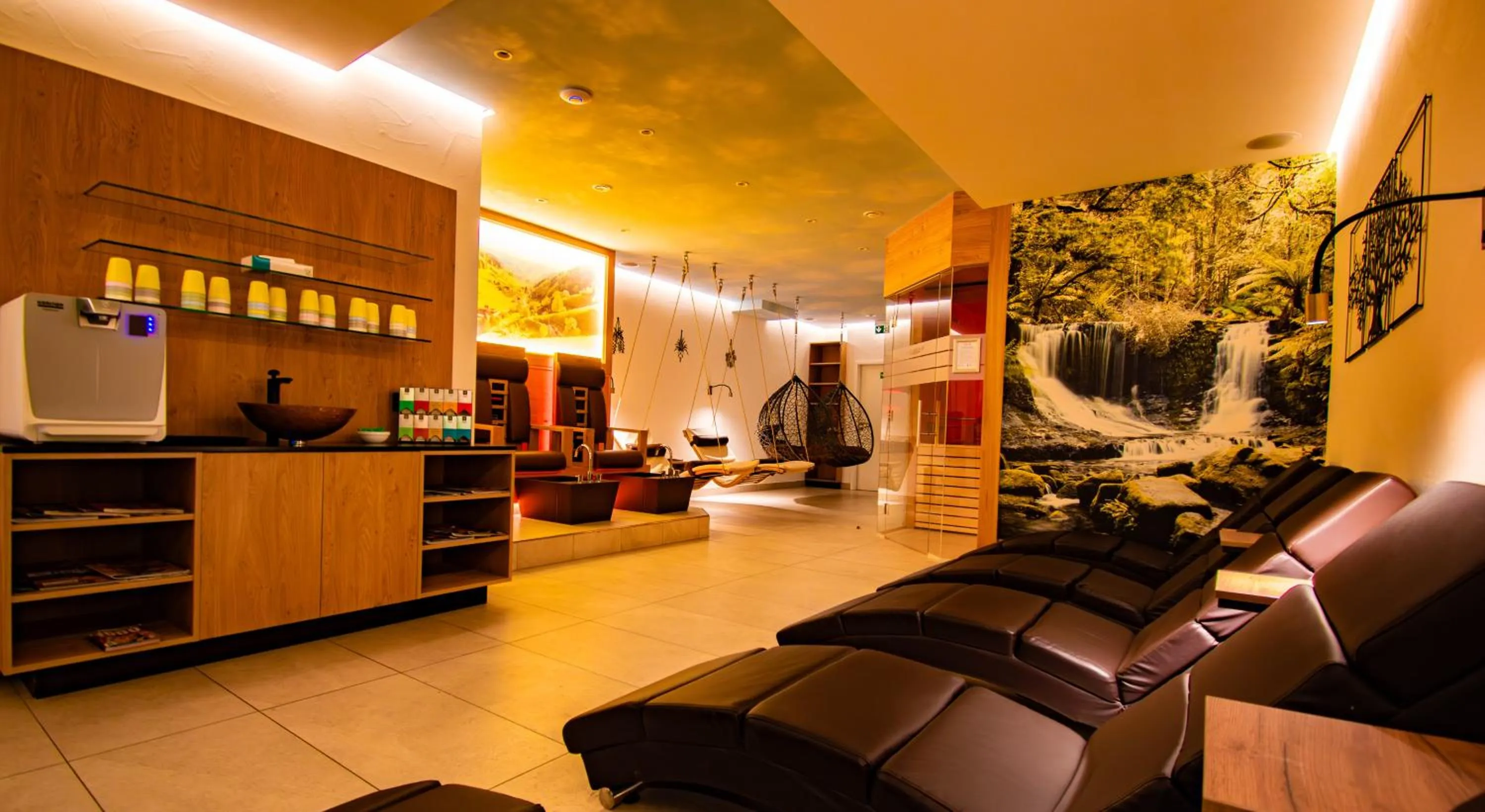 Sauna in Vital- und Wellnesshotel Albblick