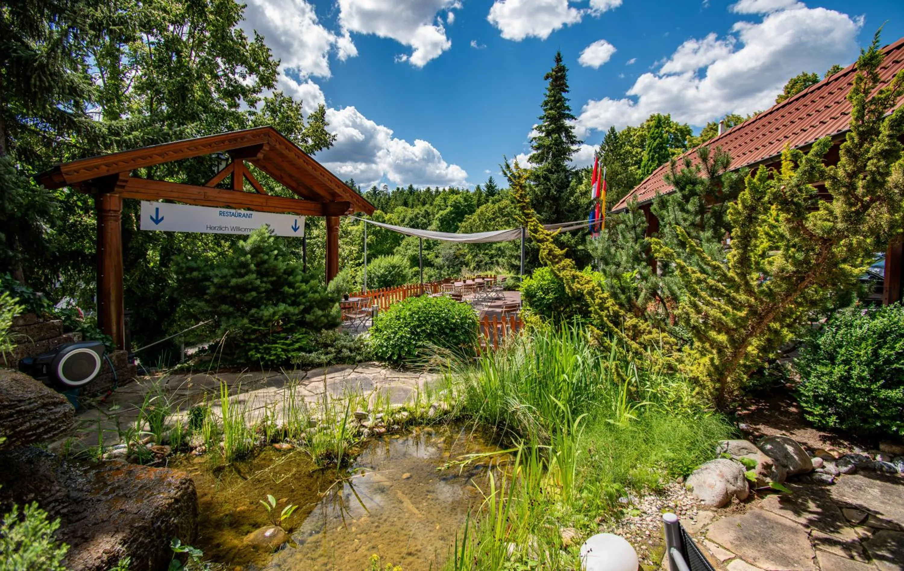 Garden in Vital- und Wellnesshotel Albblick