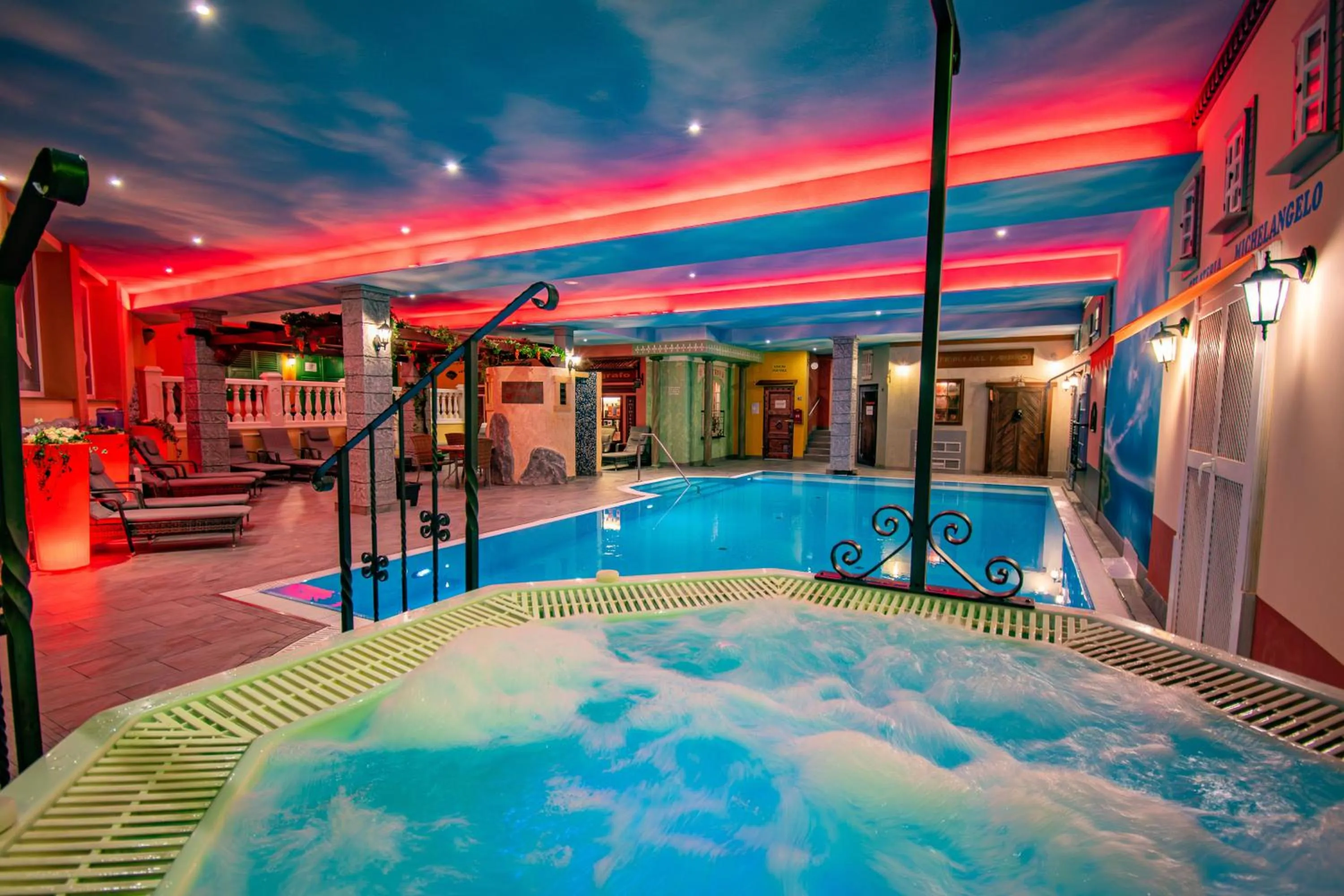 Hot Tub in Vital- und Wellnesshotel Albblick