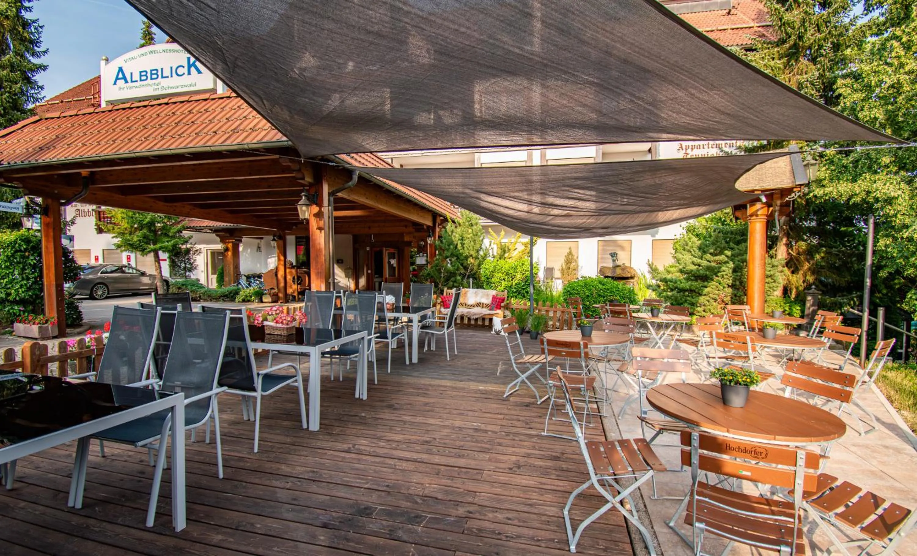 Restaurant/places to eat in Vital- und Wellnesshotel Albblick