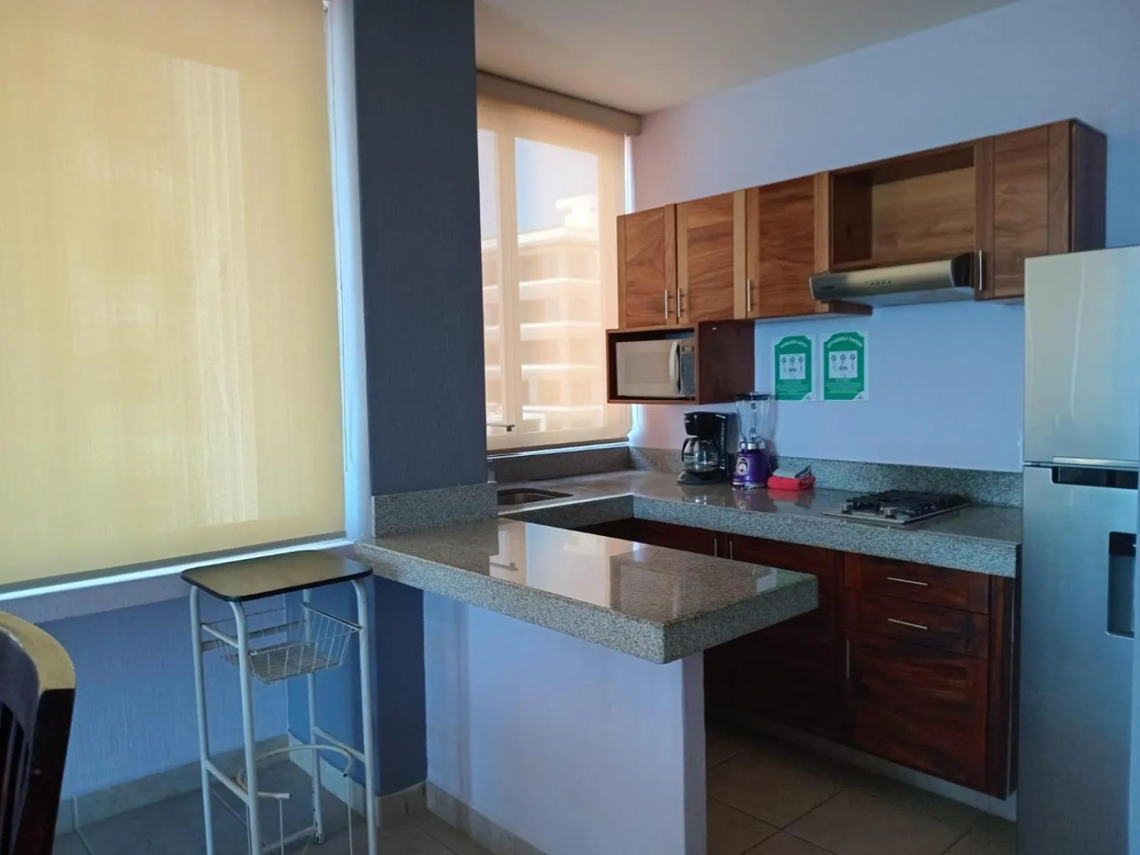 Kitchen or kitchenette in Banderas Suites