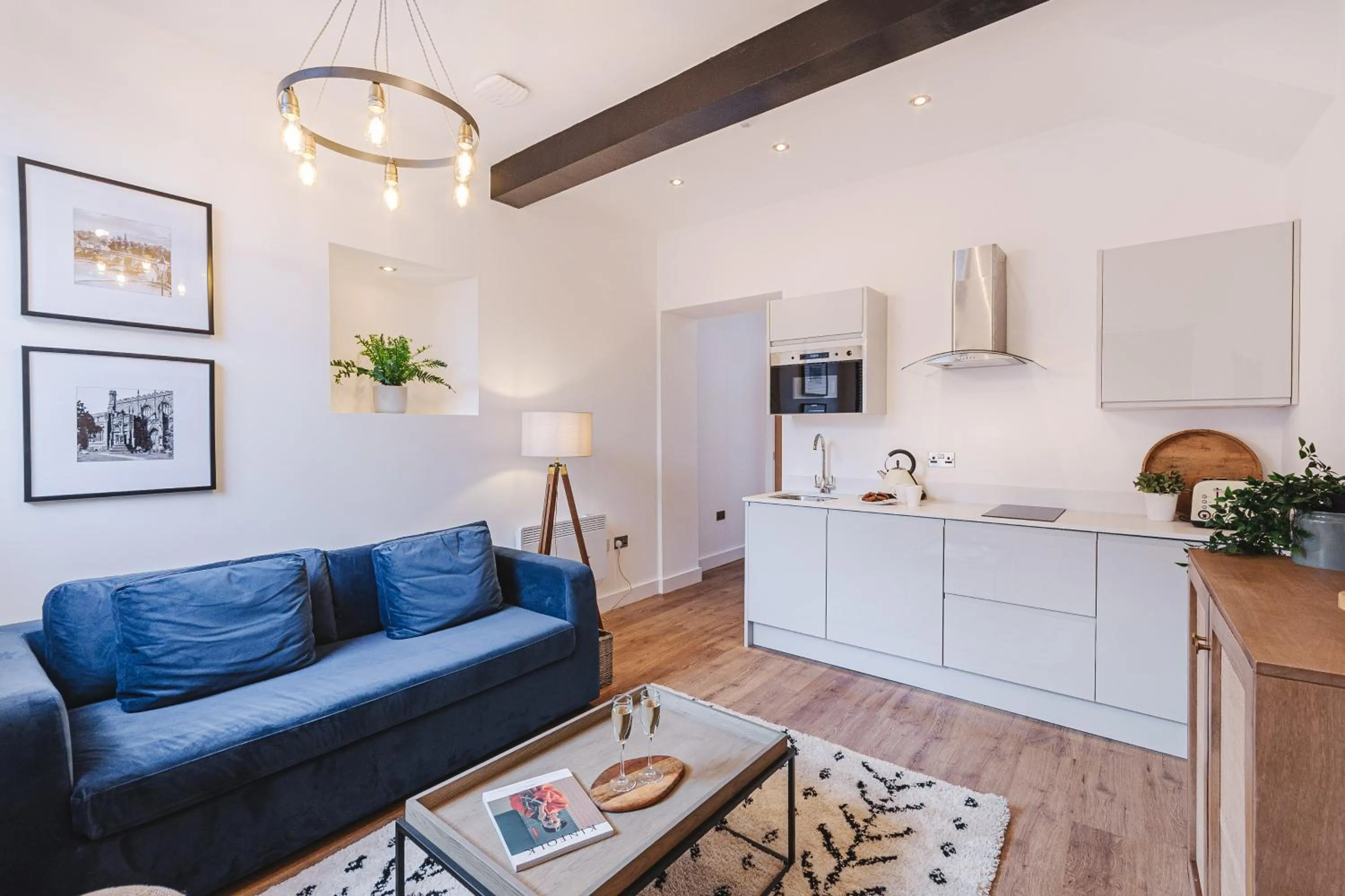 Living room in 14-16 Grosvenor Street Stylish Apartments - Chester