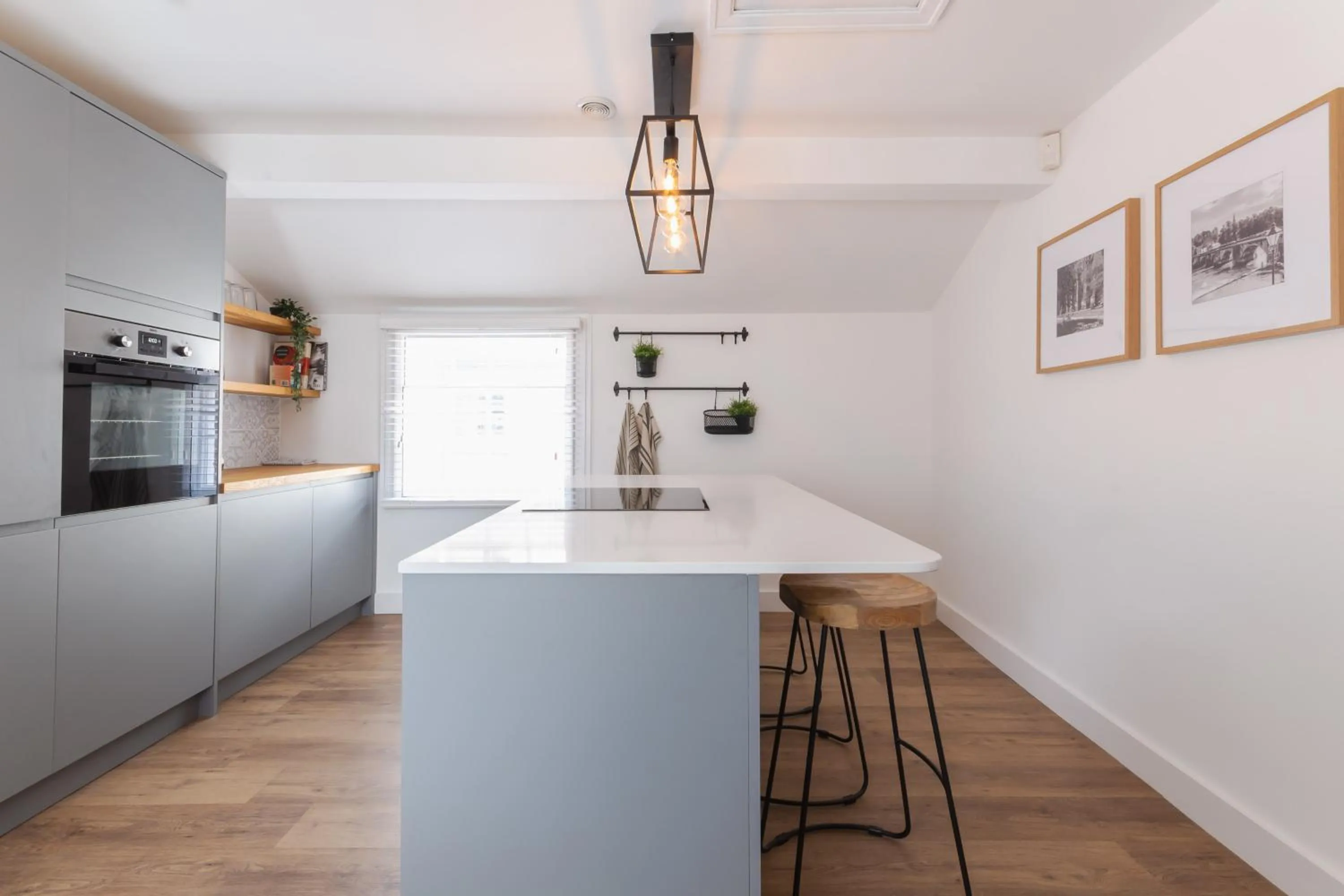Kitchen or kitchenette in 14-16 Grosvenor Street Stylish Apartments - Chester
