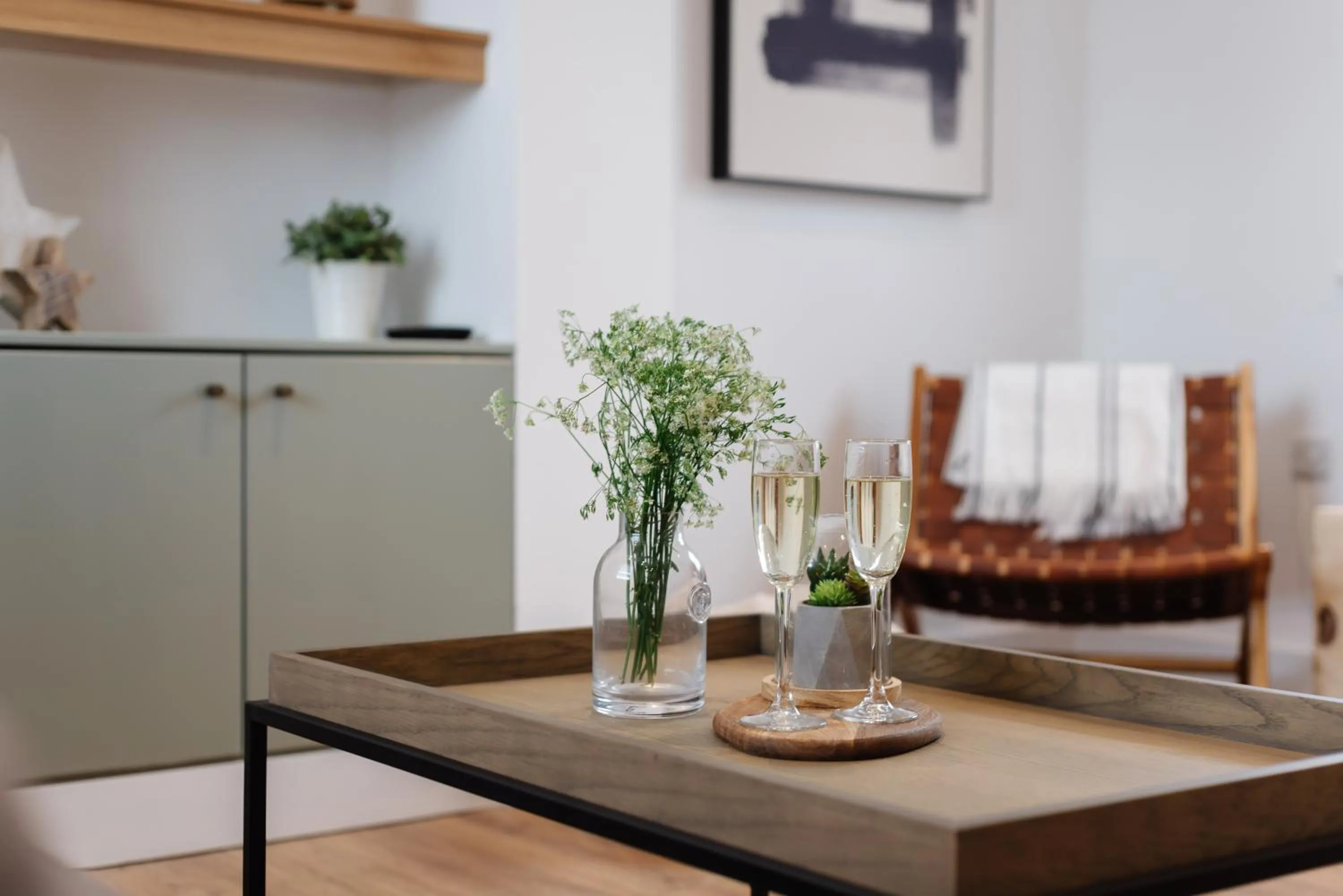 Living room in 14-16 Grosvenor Street Stylish Apartments - Chester