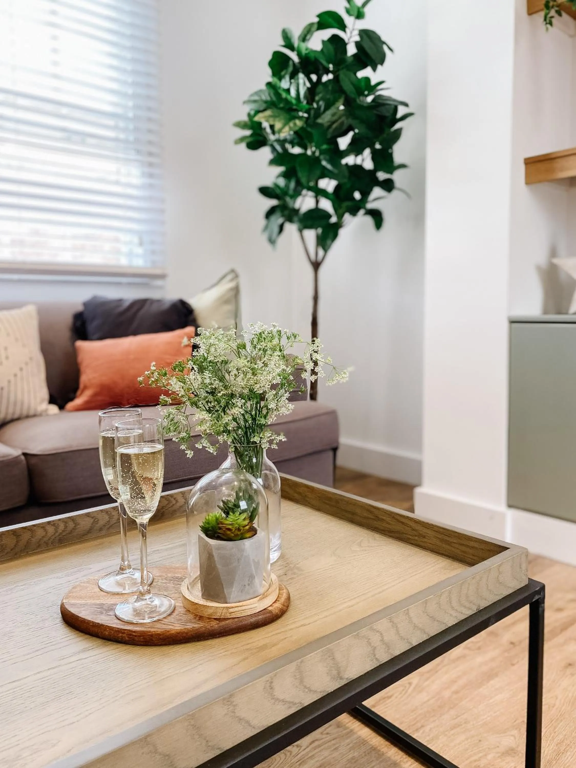 Living room in 14-16 Grosvenor Street Stylish Apartments - Chester