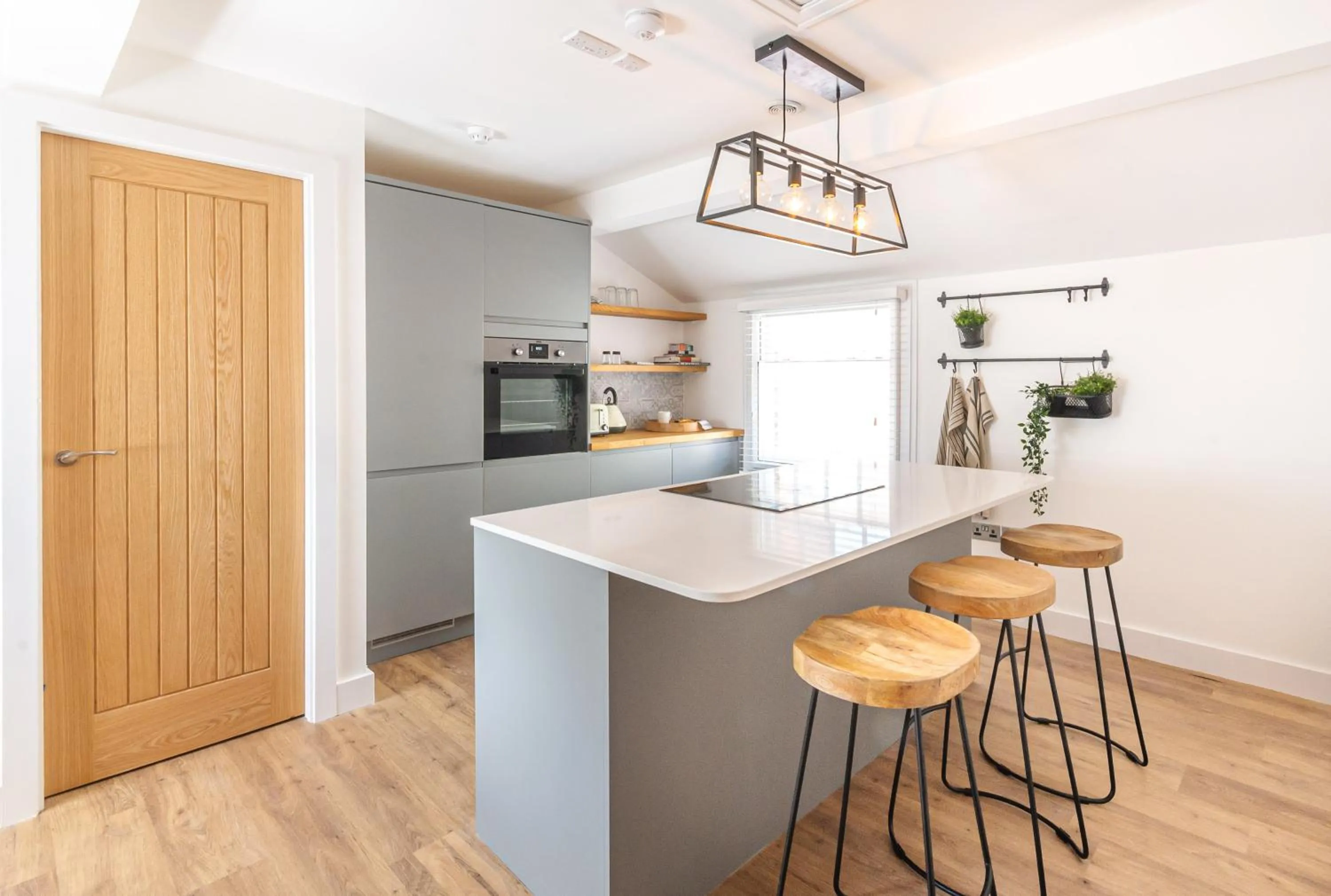 Kitchen or kitchenette in 14-16 Grosvenor Street Stylish Apartments - Chester