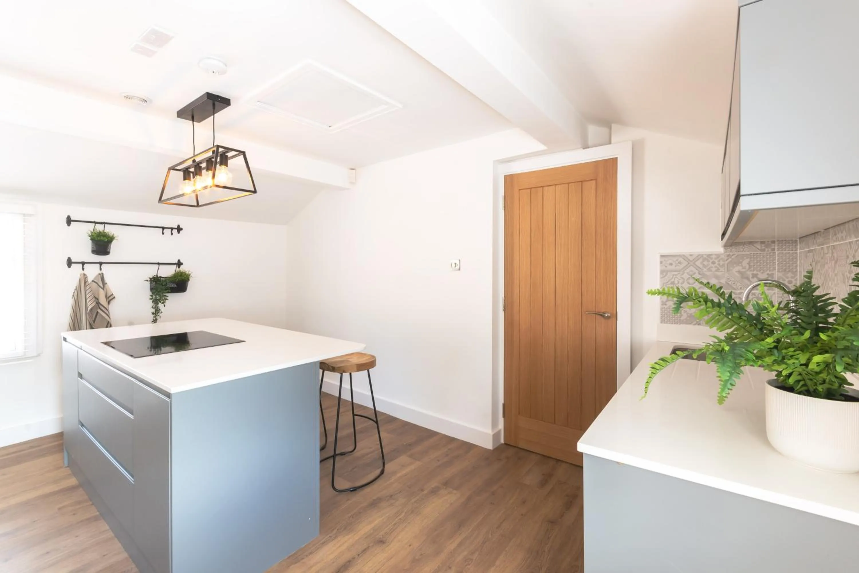 Kitchen or kitchenette in 14-16 Grosvenor Street Stylish Apartments - Chester