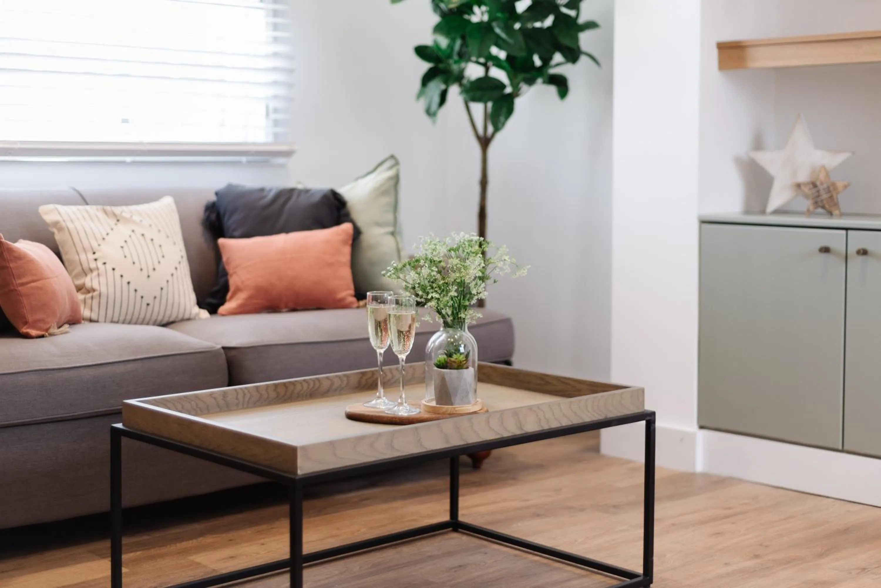 Living room in 14-16 Grosvenor Street Stylish Apartments - Chester