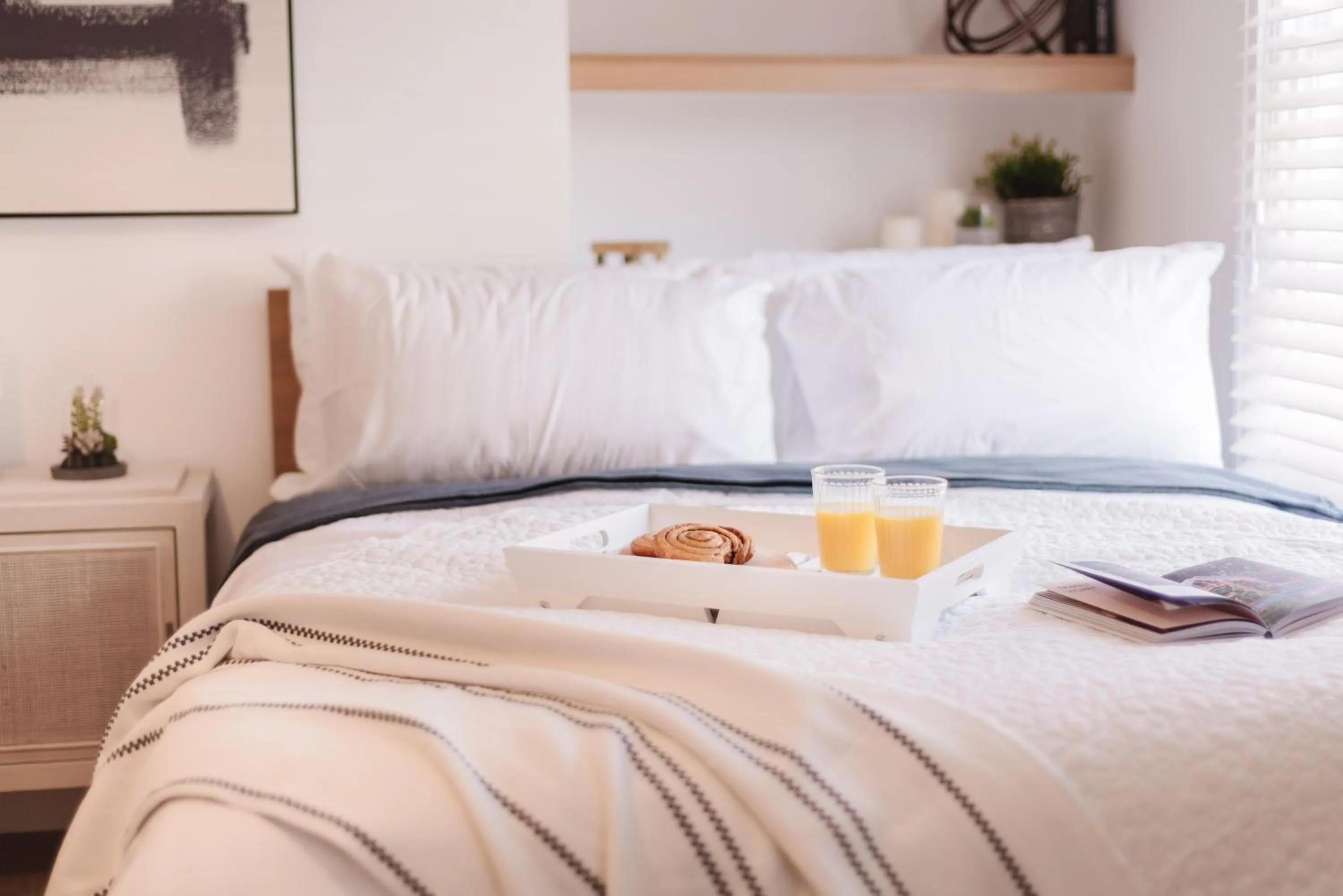 Bed in 14-16 Grosvenor Street Stylish Apartments - Chester