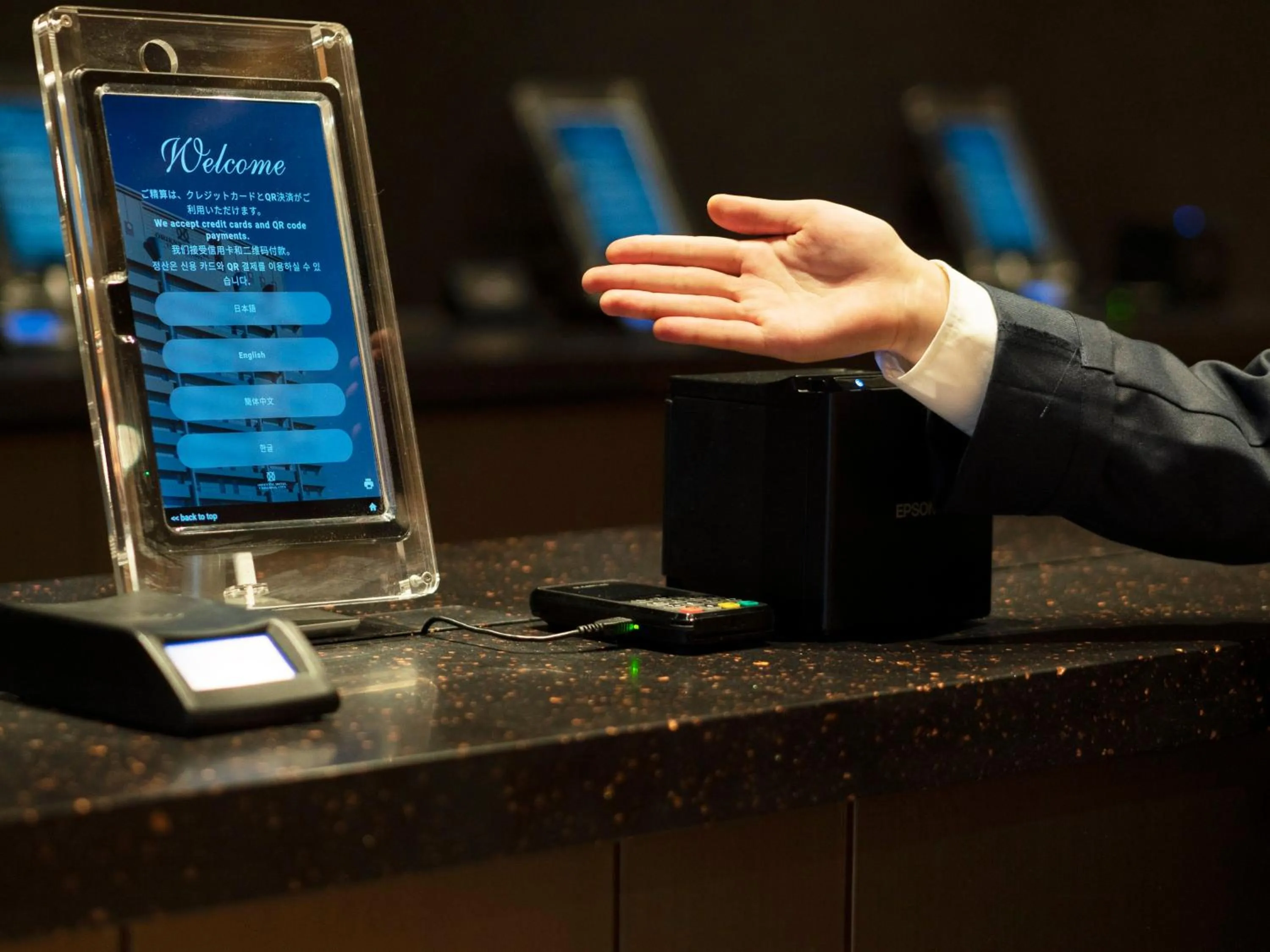 Lobby or reception in ORIENTAL HOTEL UNIVERSAL CITY