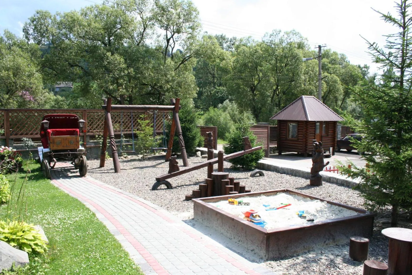 Children play ground in Laguna