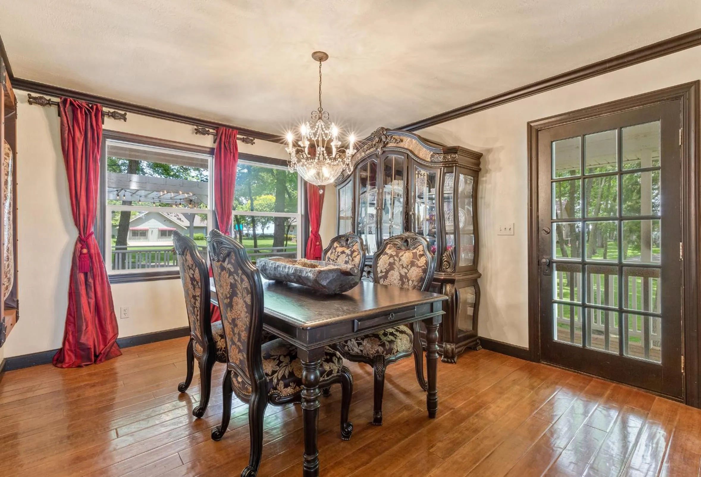 Dining area in The Funky Monkey Inn