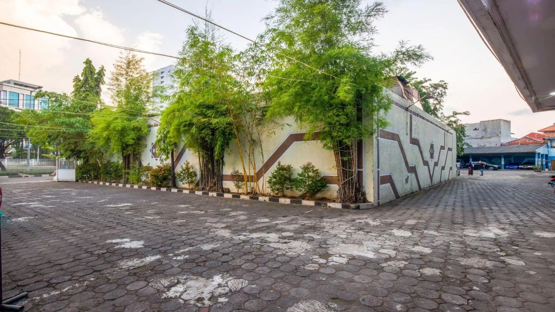 Property building in Hotel Cempaka Sari