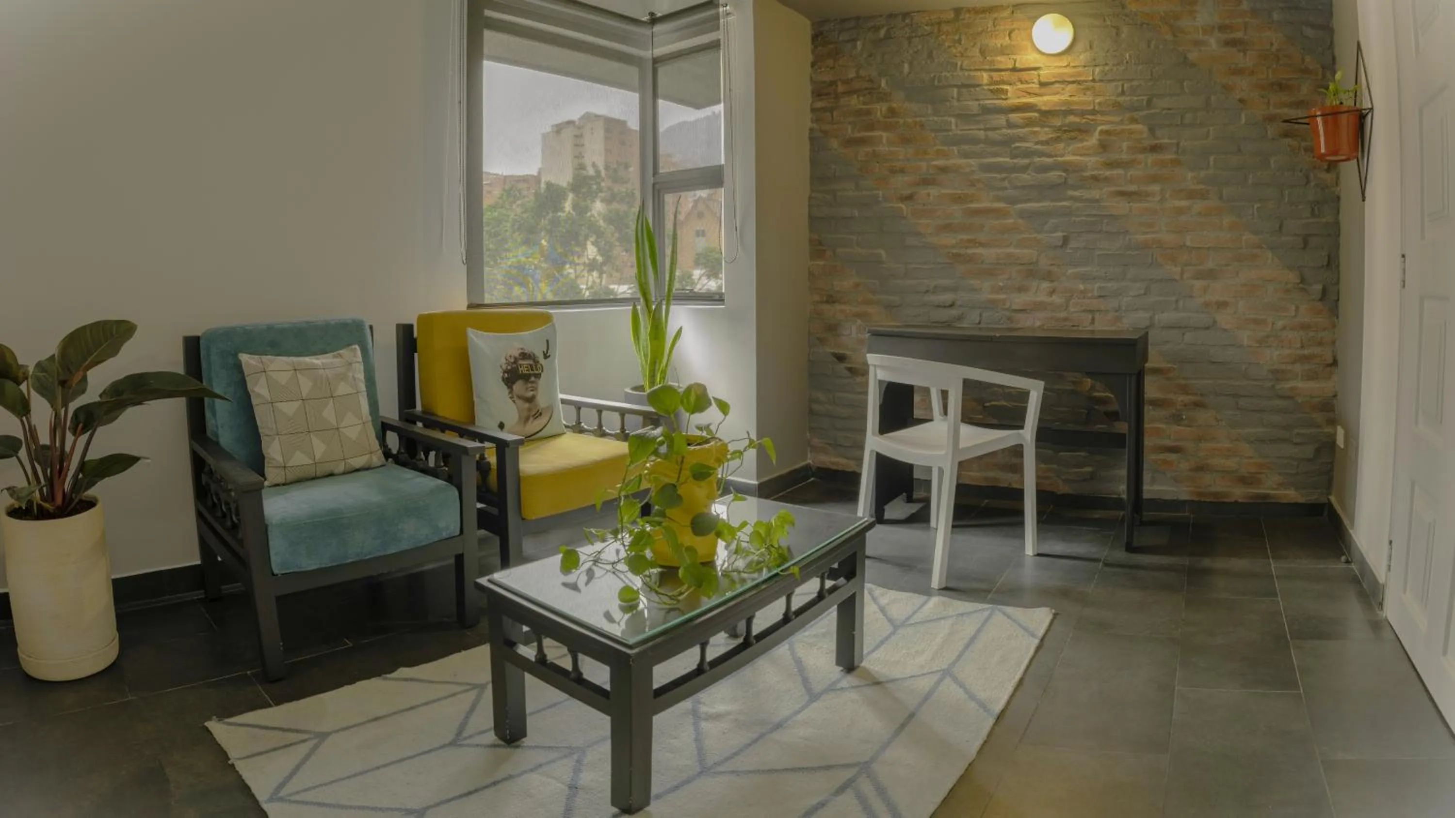 Living room in Hotel El Peñon by Bithotels