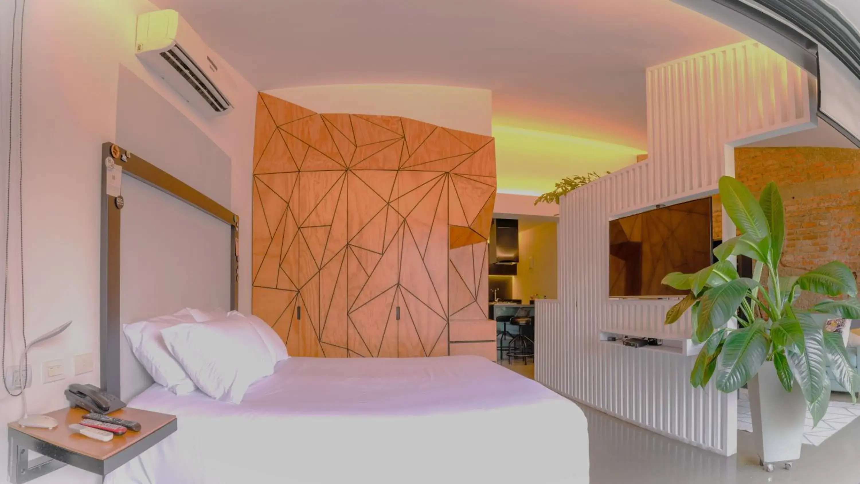 Bed in Hotel El Peñon by Bithotels Bed in Hotel El Peñon by Bithotels