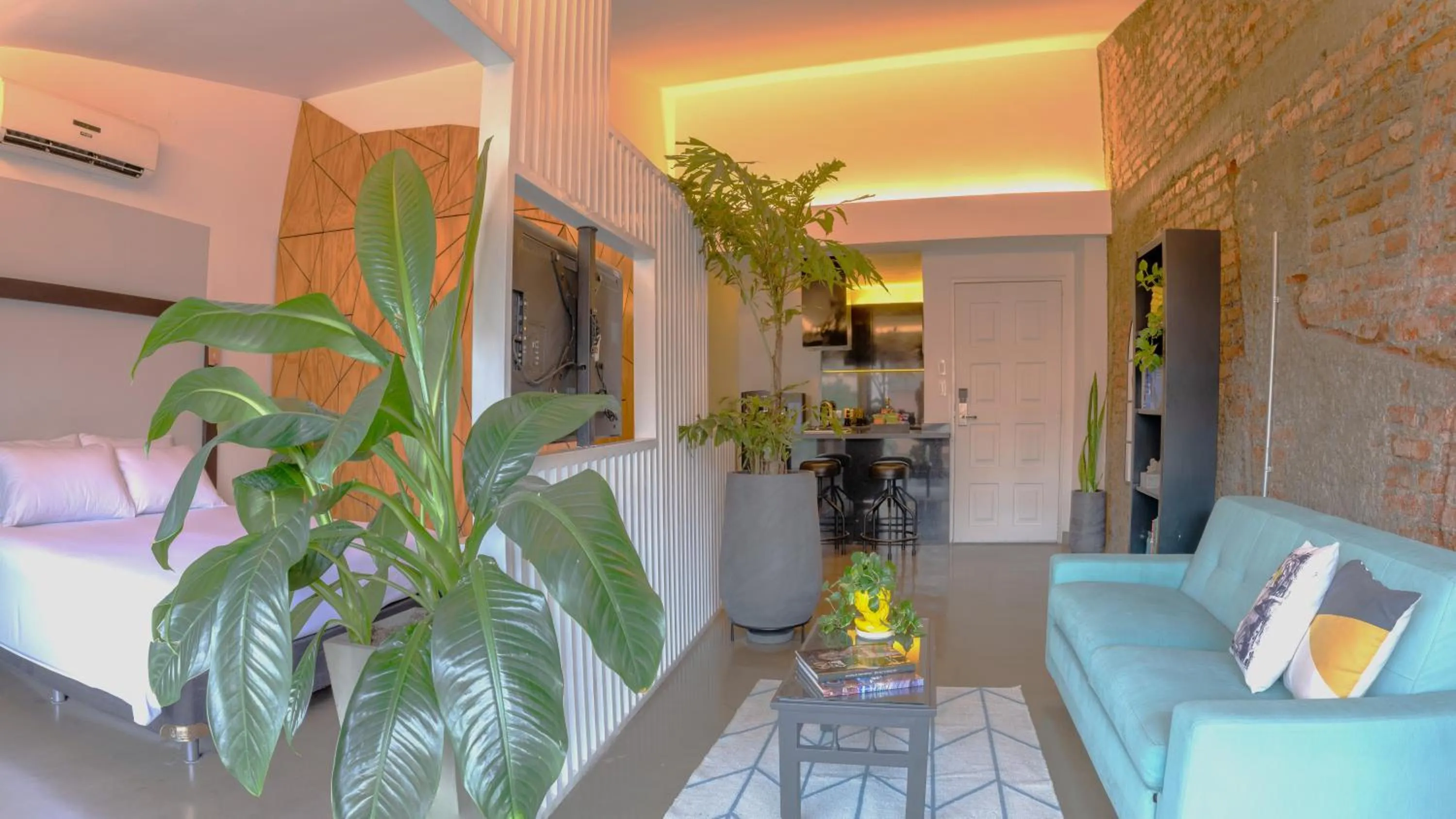 Living room in Hotel El Peñon by Bithotels