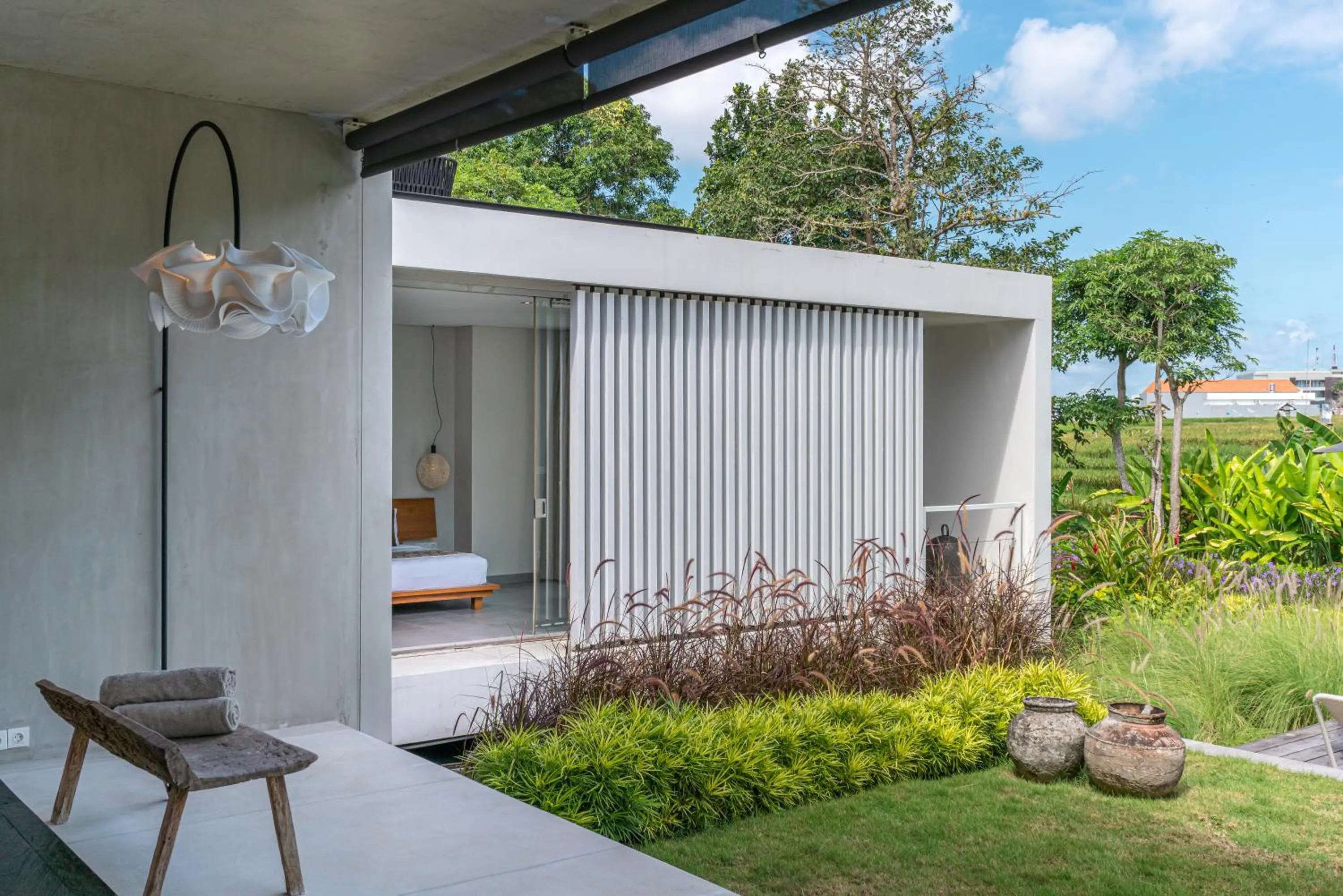 Patio in La Maison d'Ulysse - Luxury 4-Bedroom Villa with Pool in Canggu