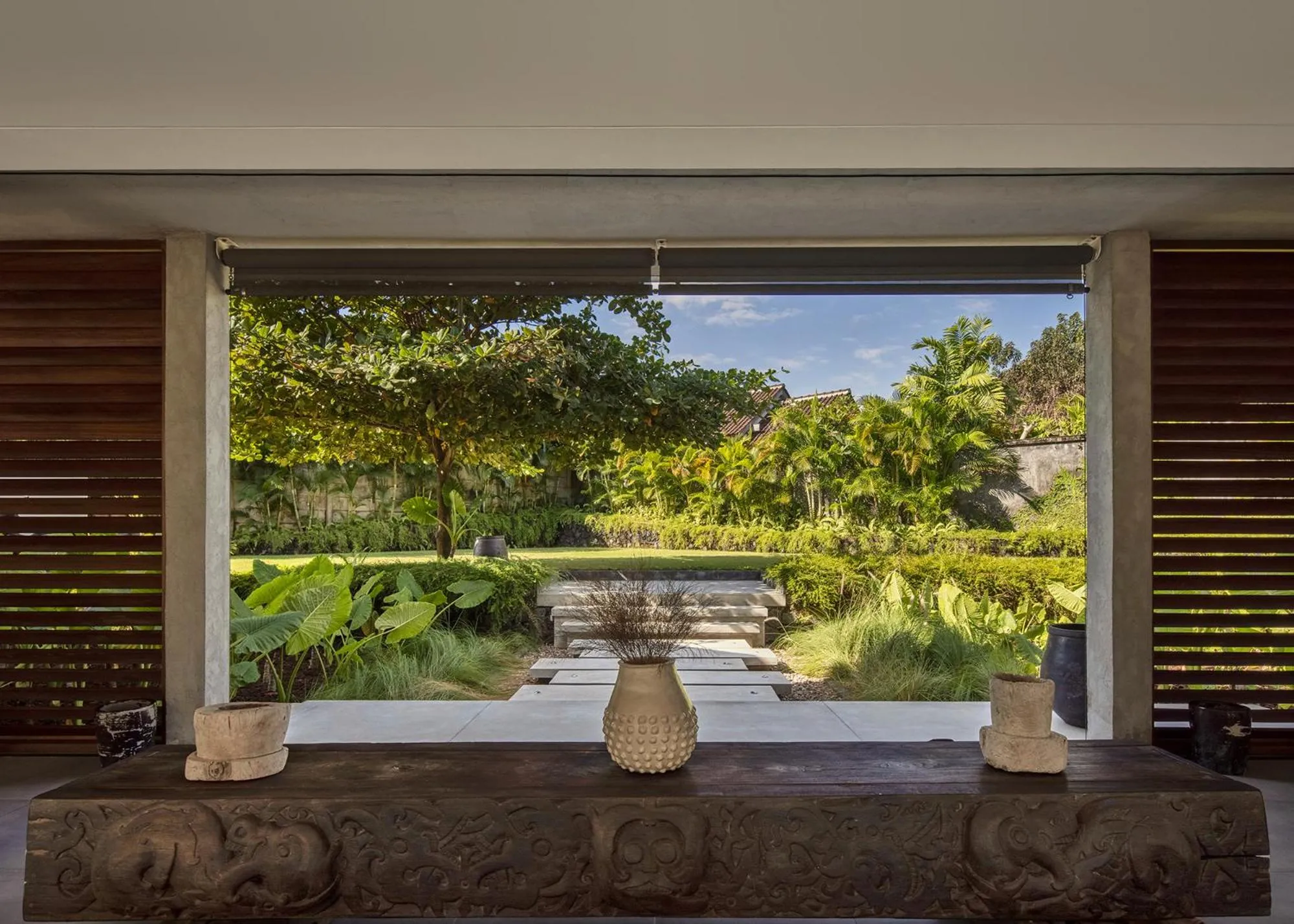 Facade/entrance in La Maison d'Ulysse - Luxury 4-Bedroom Villa with Pool in Canggu