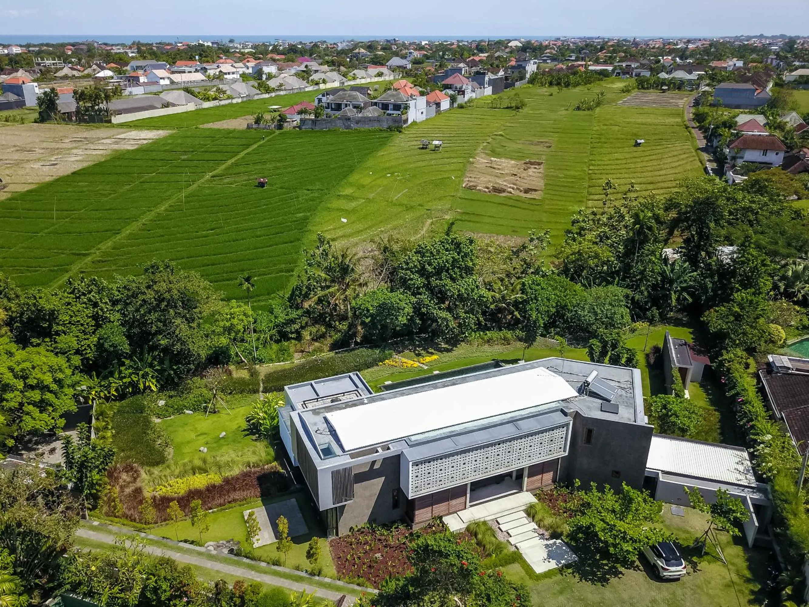 Bird's eye view in La Maison d'Ulysse - Luxury 4-Bedroom Villa with Pool in Canggu