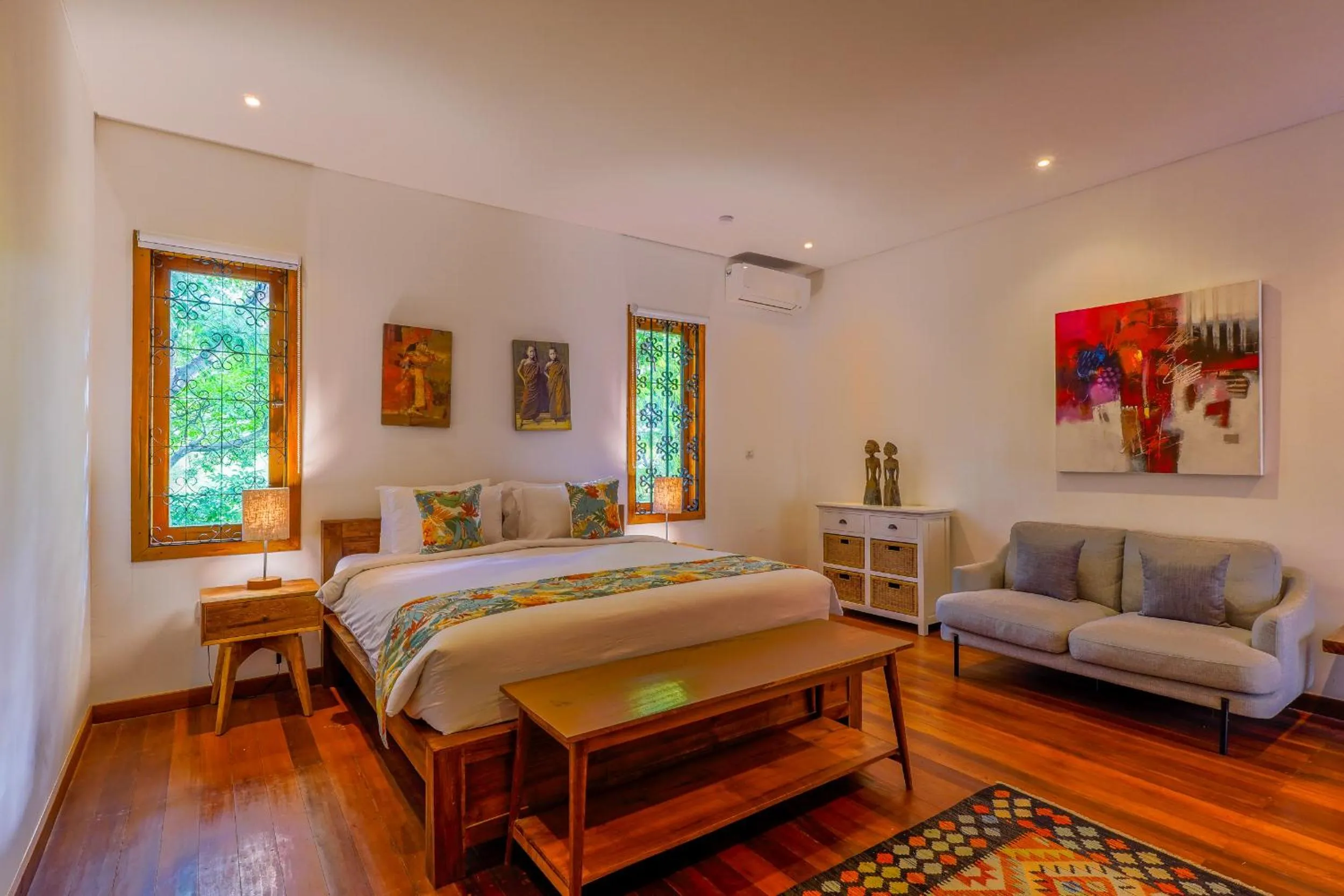 Bed in Paradise Garage Komodo Villa