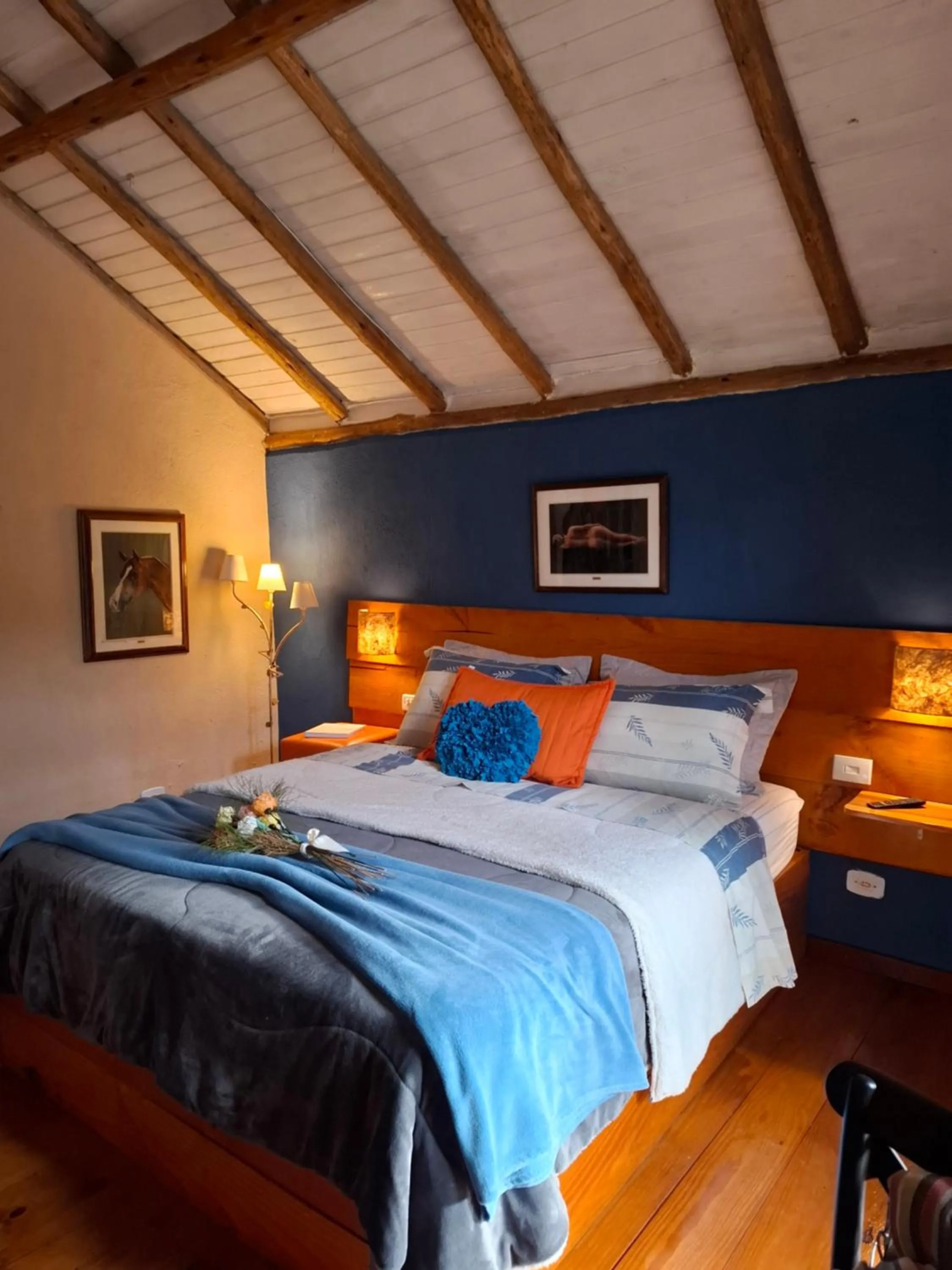Bed in Pousada Vale Monte Azul
