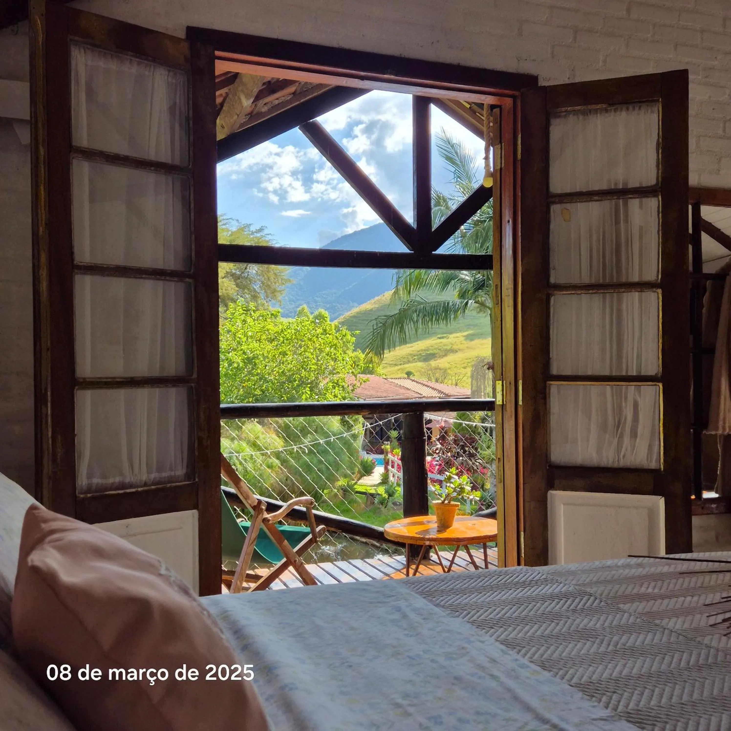 Bed in Pousada Vale Monte Azul