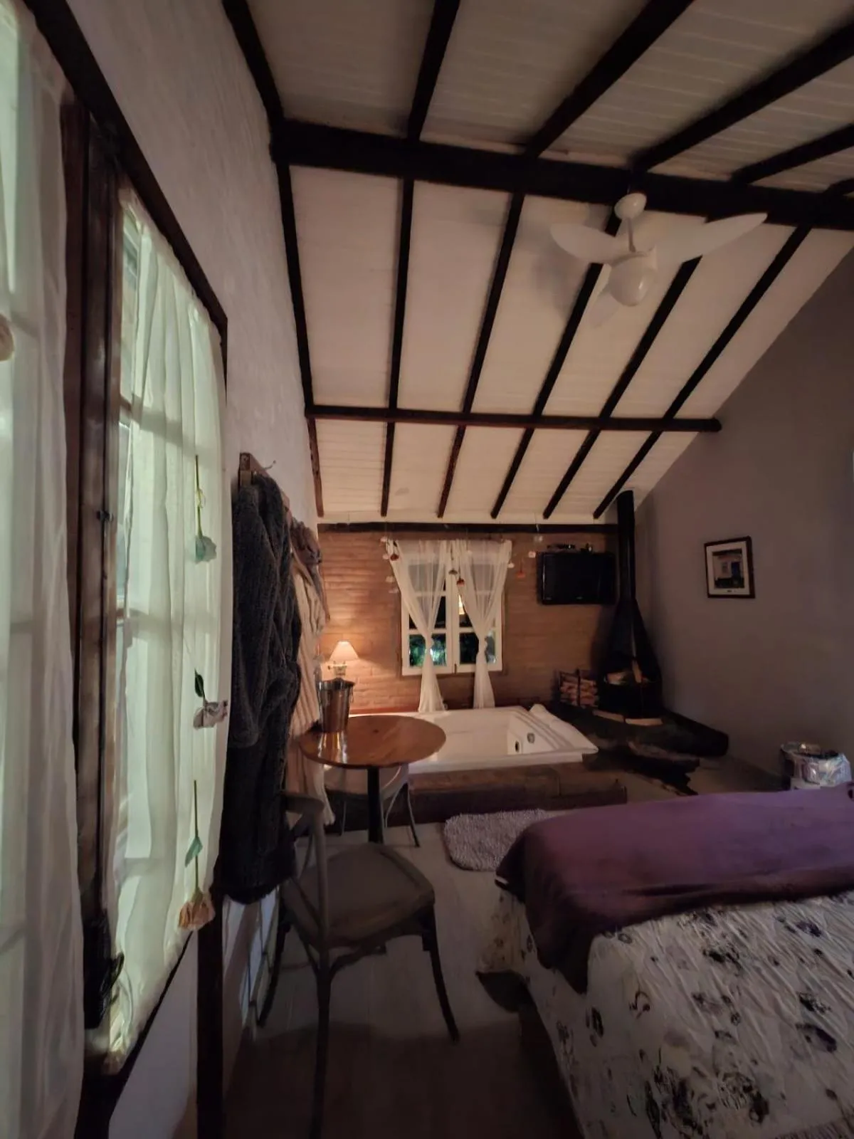 Bed in Pousada Vale Monte Azul