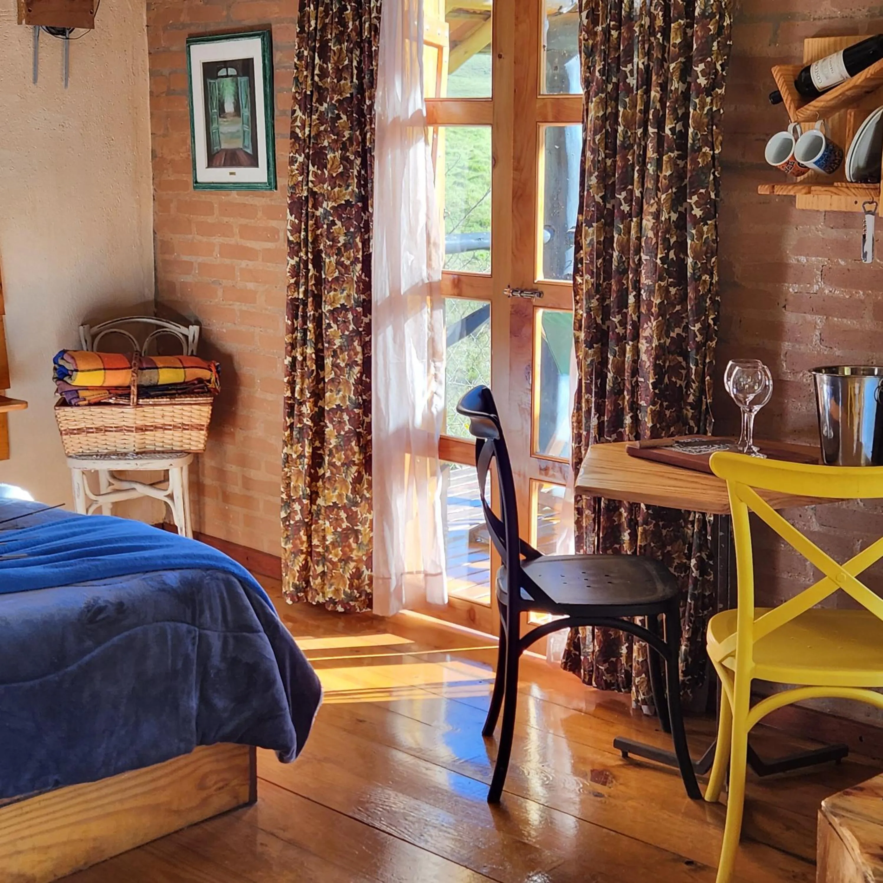 Bed in Pousada Vale Monte Azul