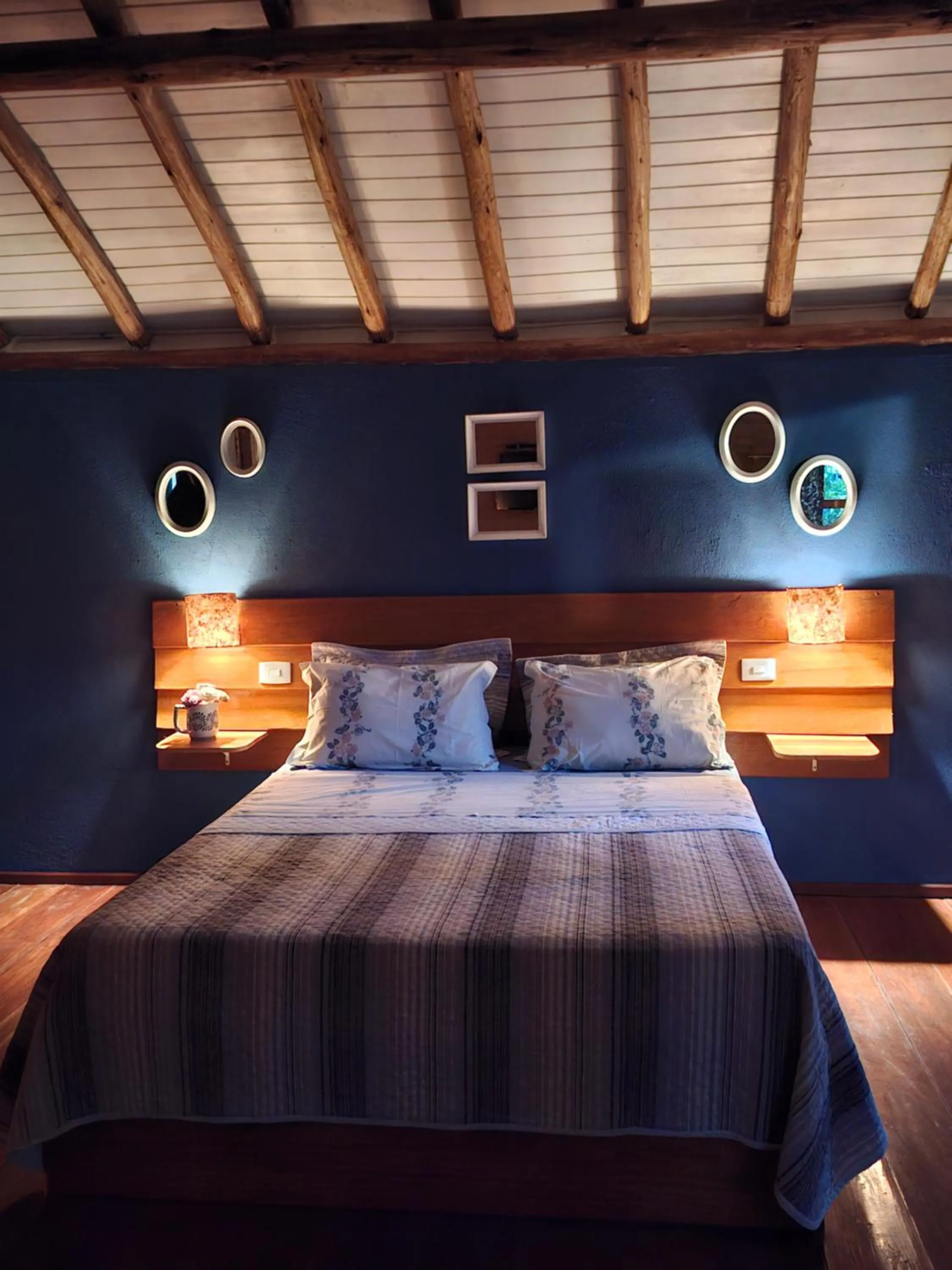 Bed in Pousada Vale Monte Azul