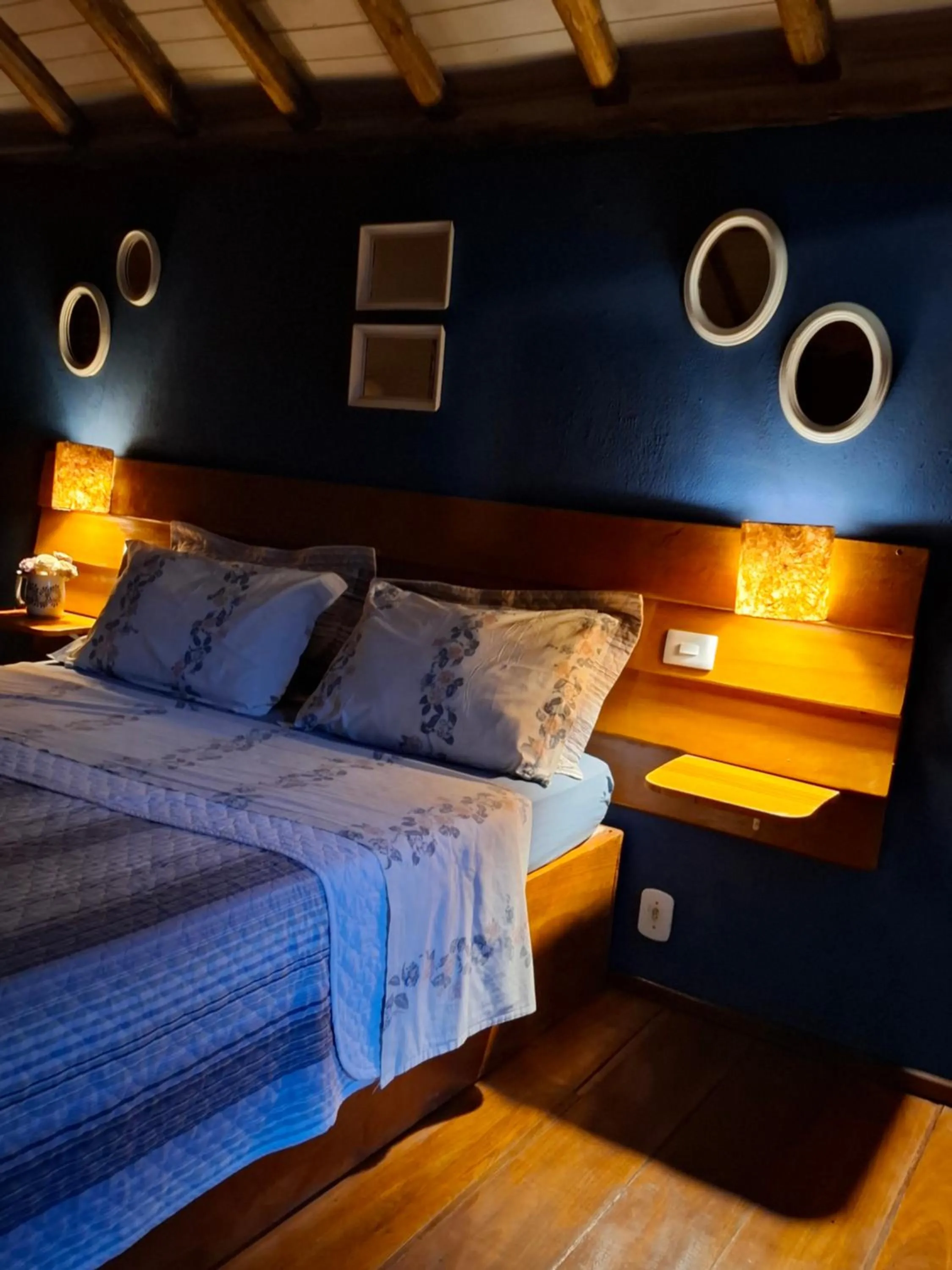 Bed in Pousada Vale Monte Azul