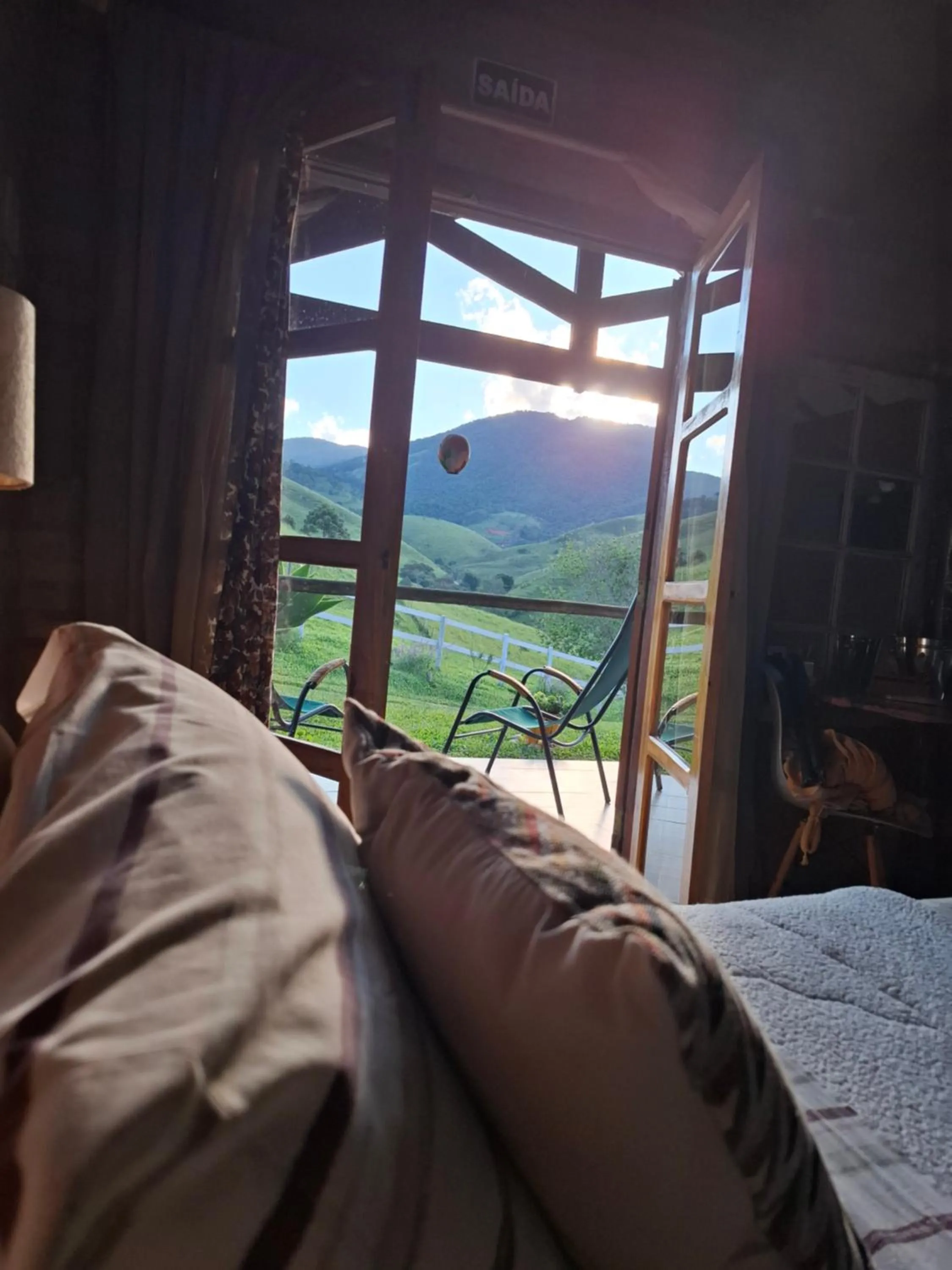 Bed in Pousada Vale Monte Azul