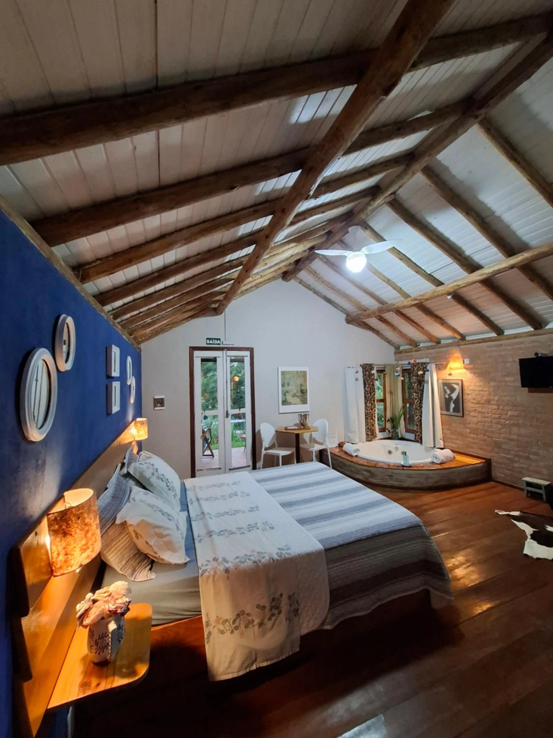 Bed in Pousada Vale Monte Azul