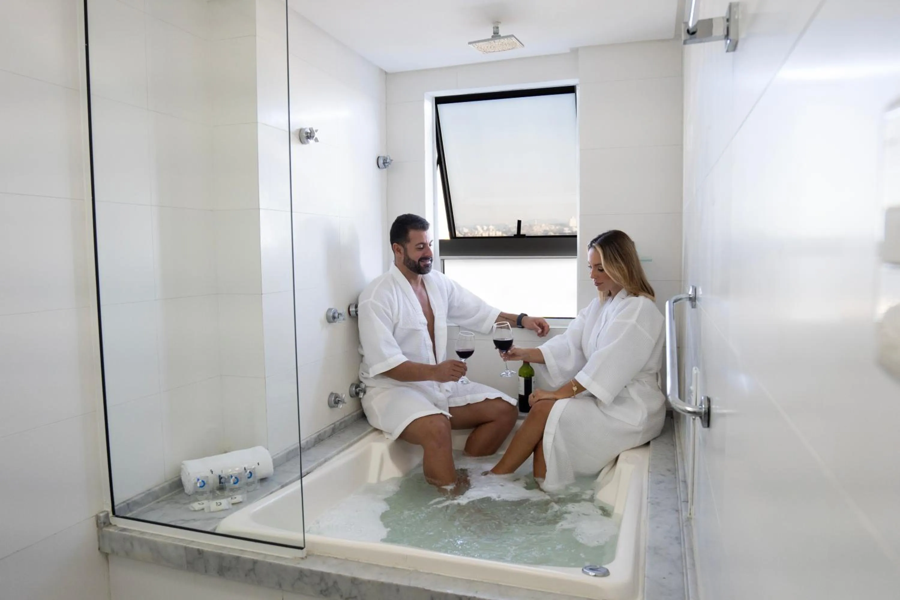 Bathroom in Iate Hotel Centro Florianópolis