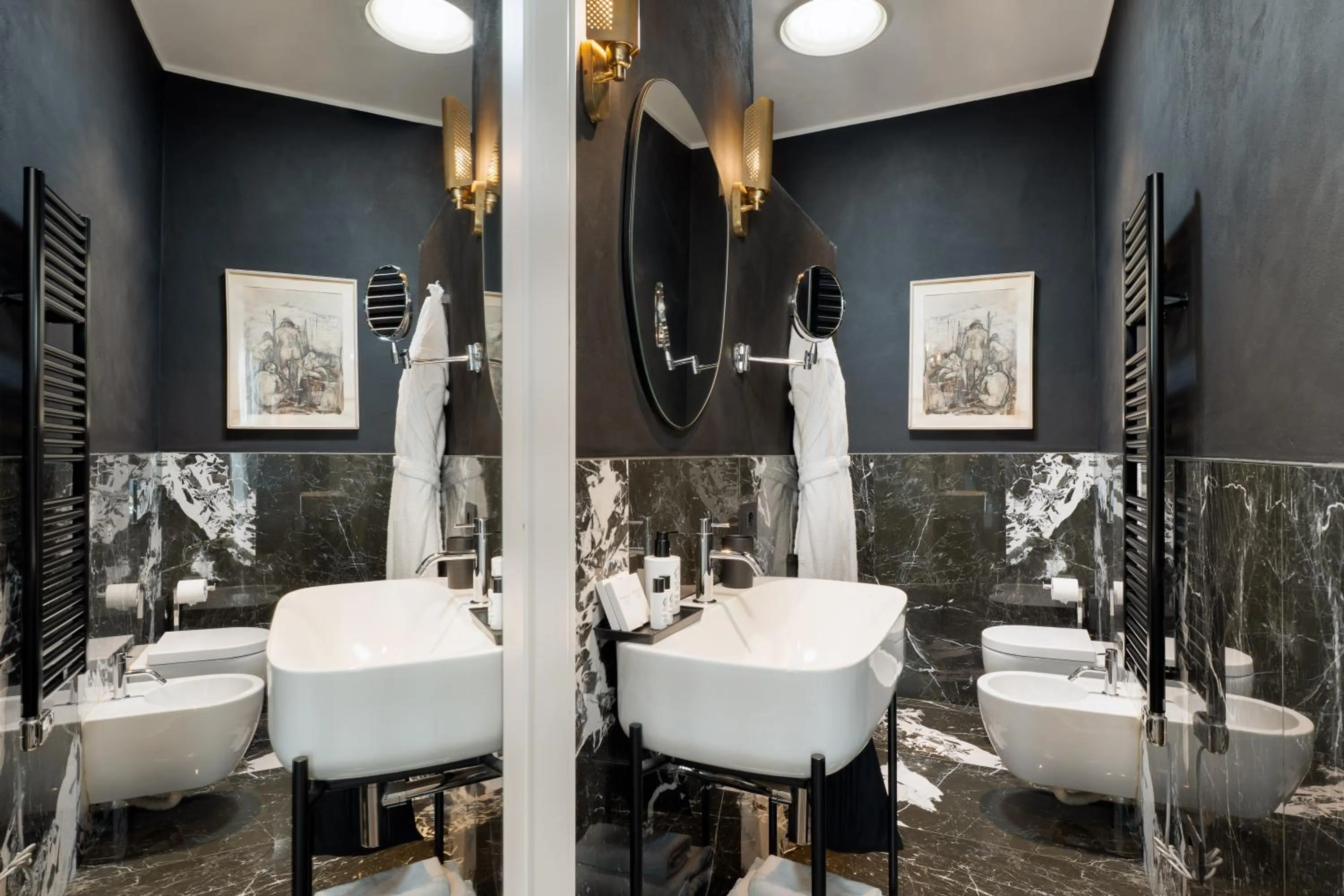 Toilet in 4F Boutique Hotel Florence