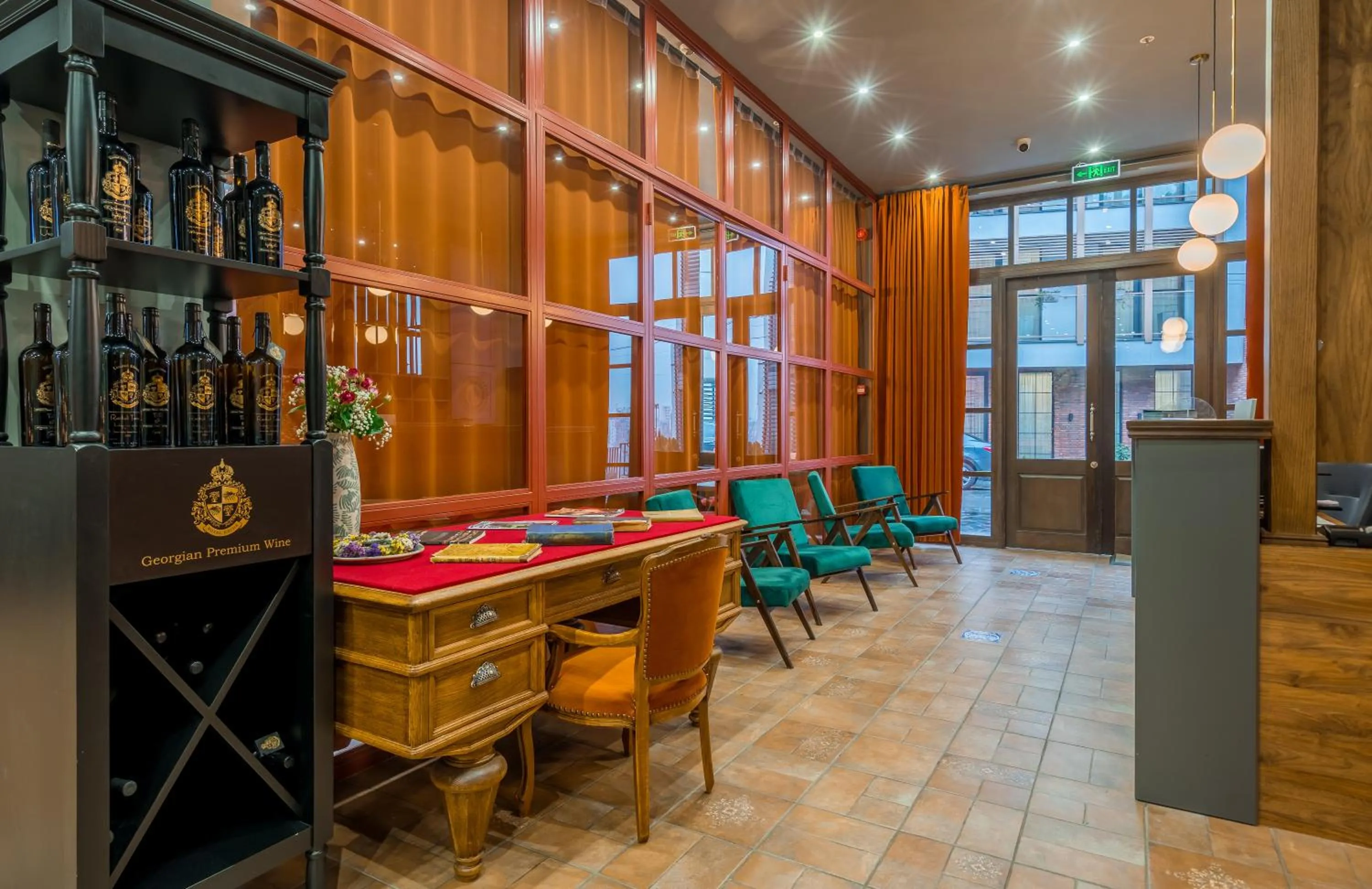 Seating area in Matiane Boutique Hotel