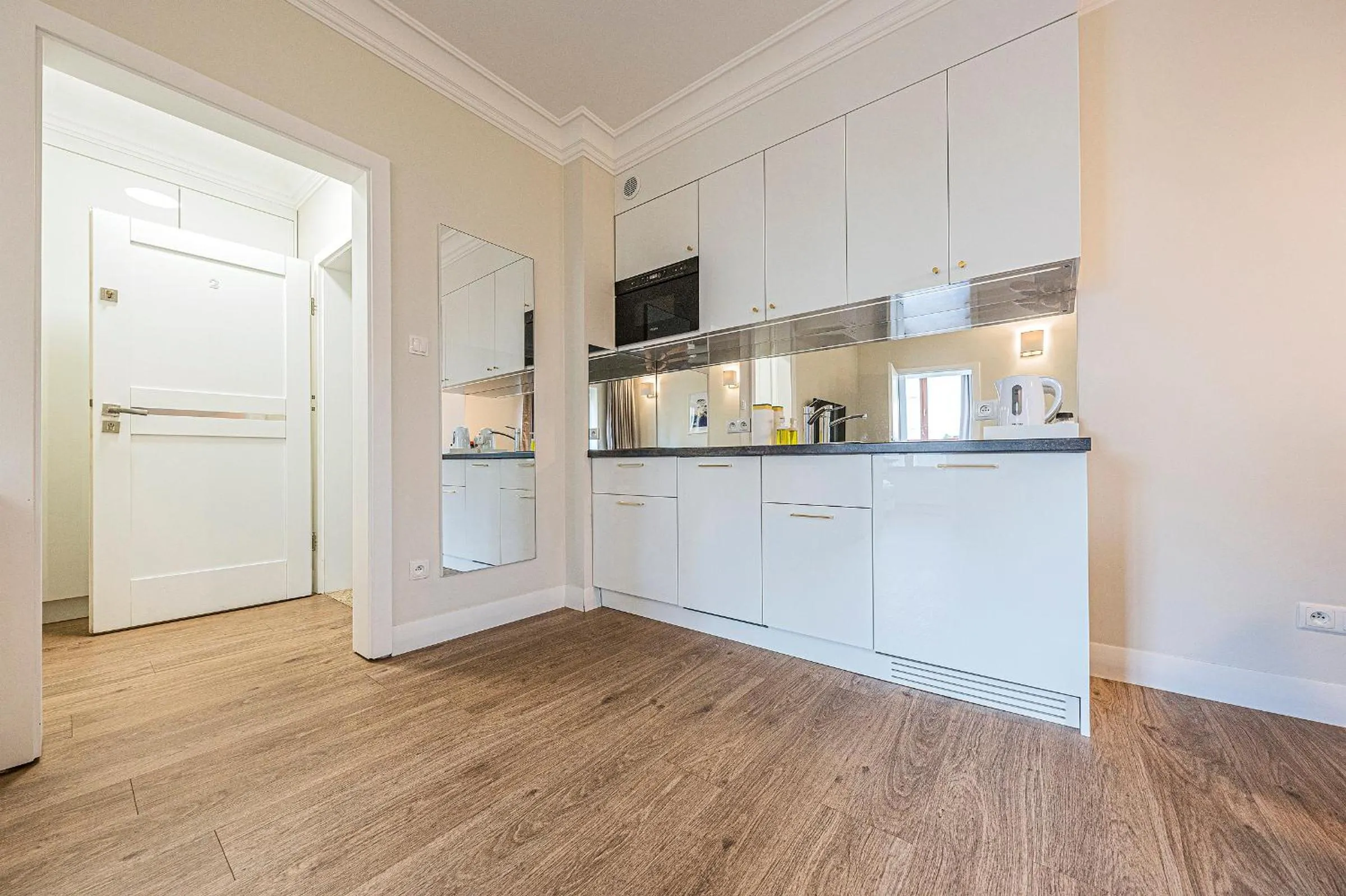 Kitchen or kitchenette in Apartamenty Martini