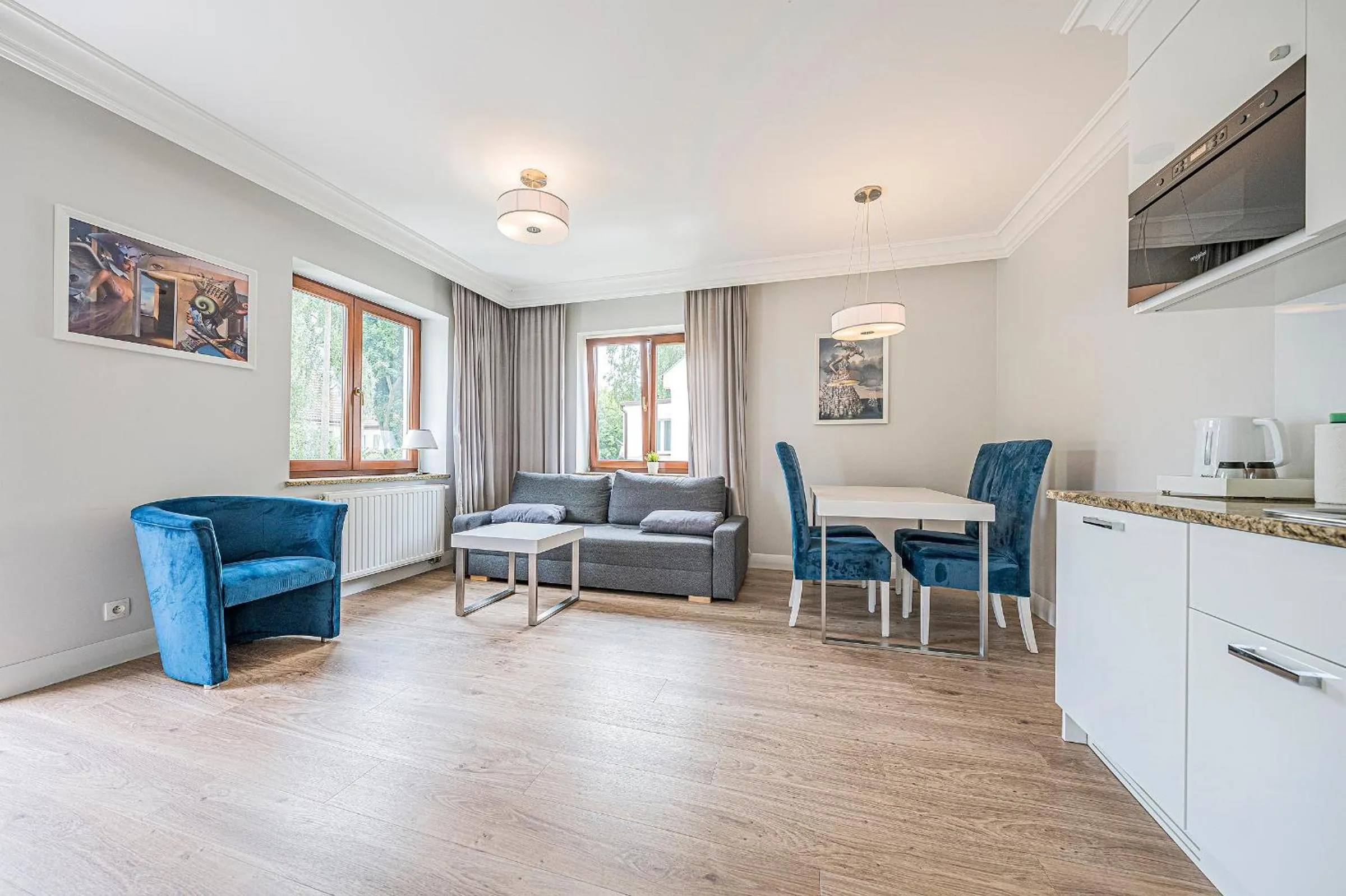 Kitchen or kitchenette in Willa Martini Sopot