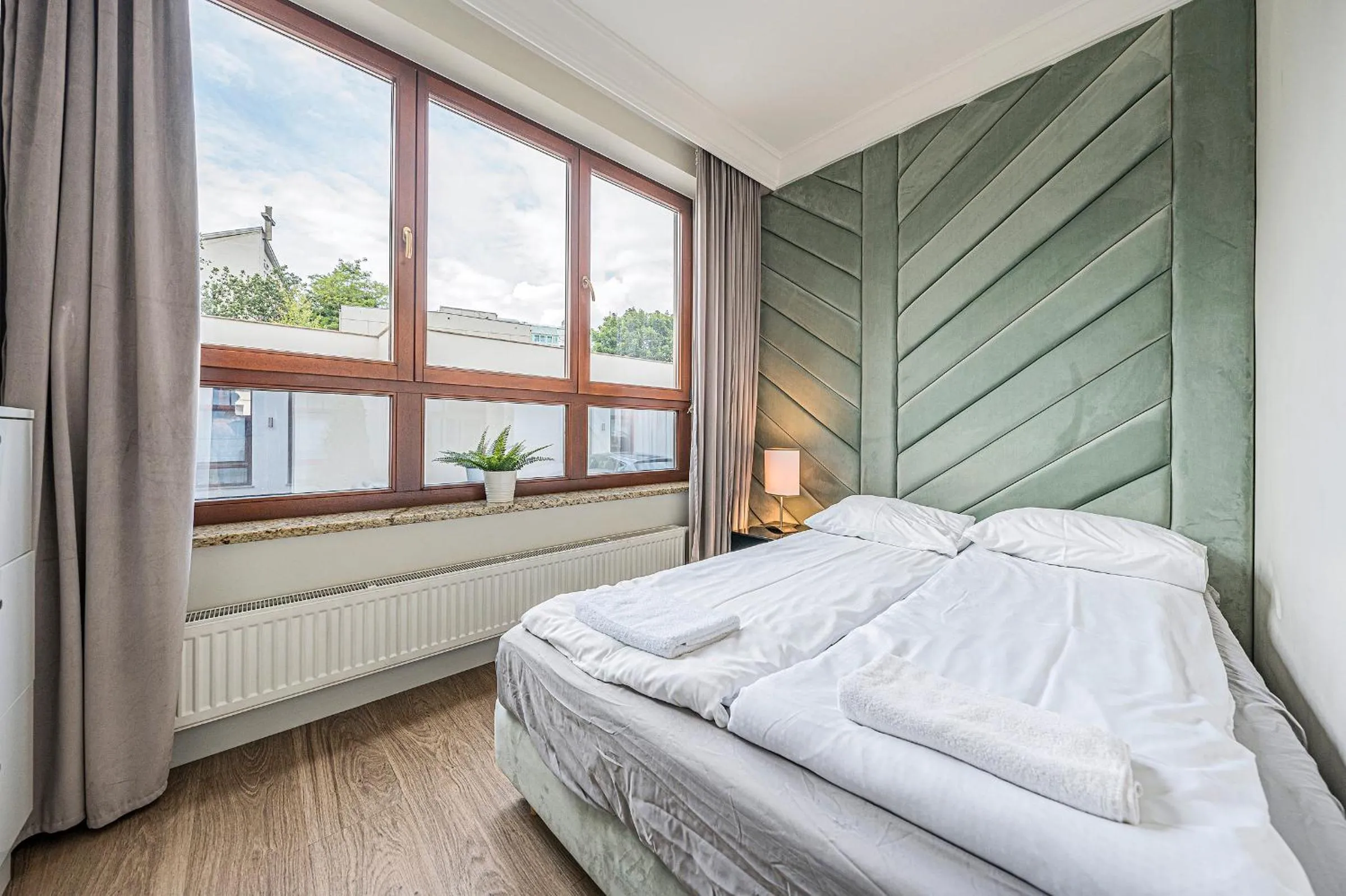 Bed in Apartamenty Martini