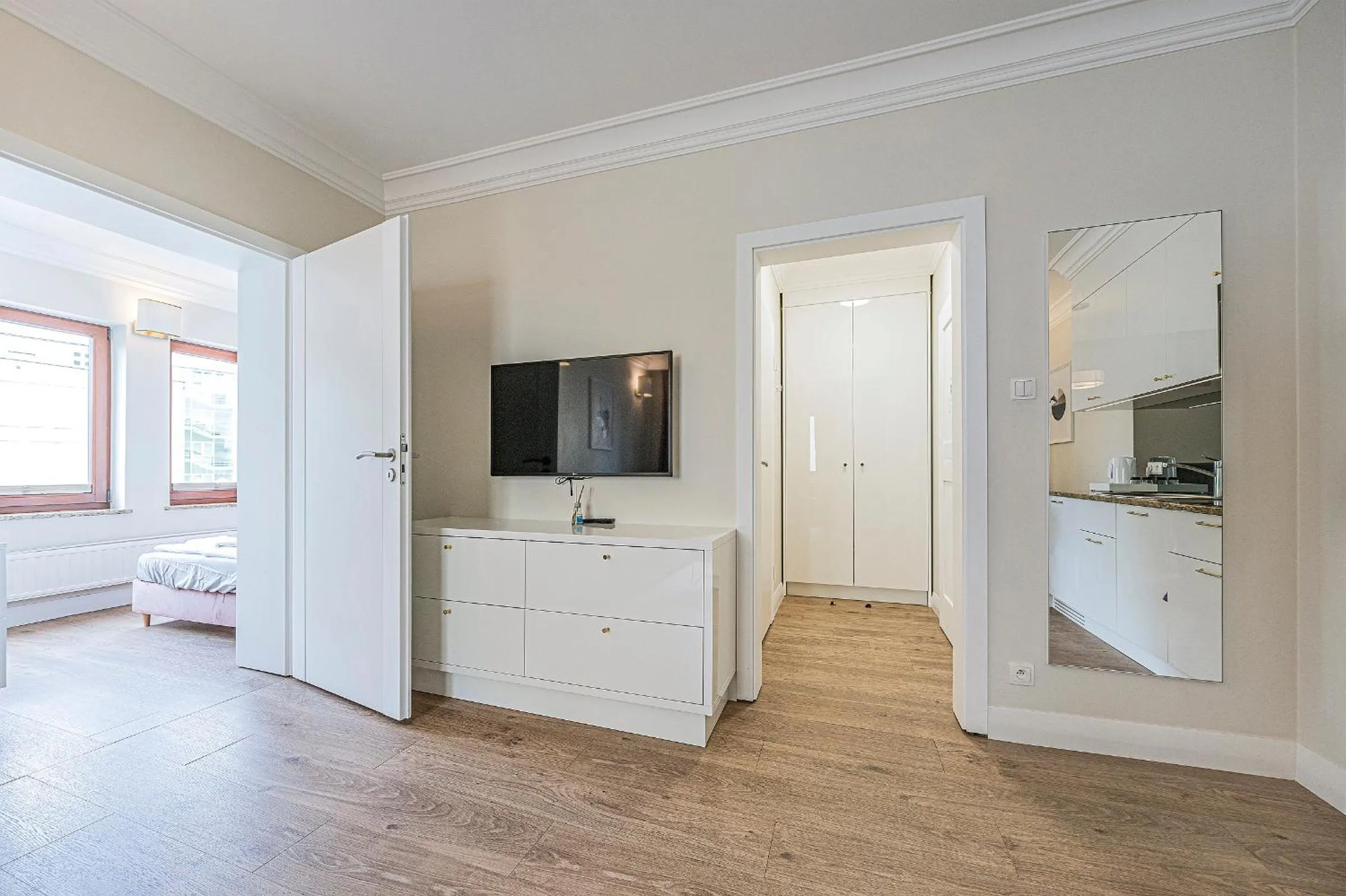 TV and multimedia in Apartamenty Martini